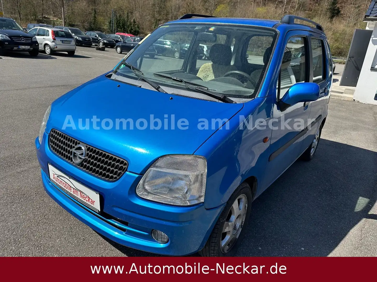 Opel Agila 1.2 16V COMFORT-KlimaTÜV12/25-3.Hand Синій - 1