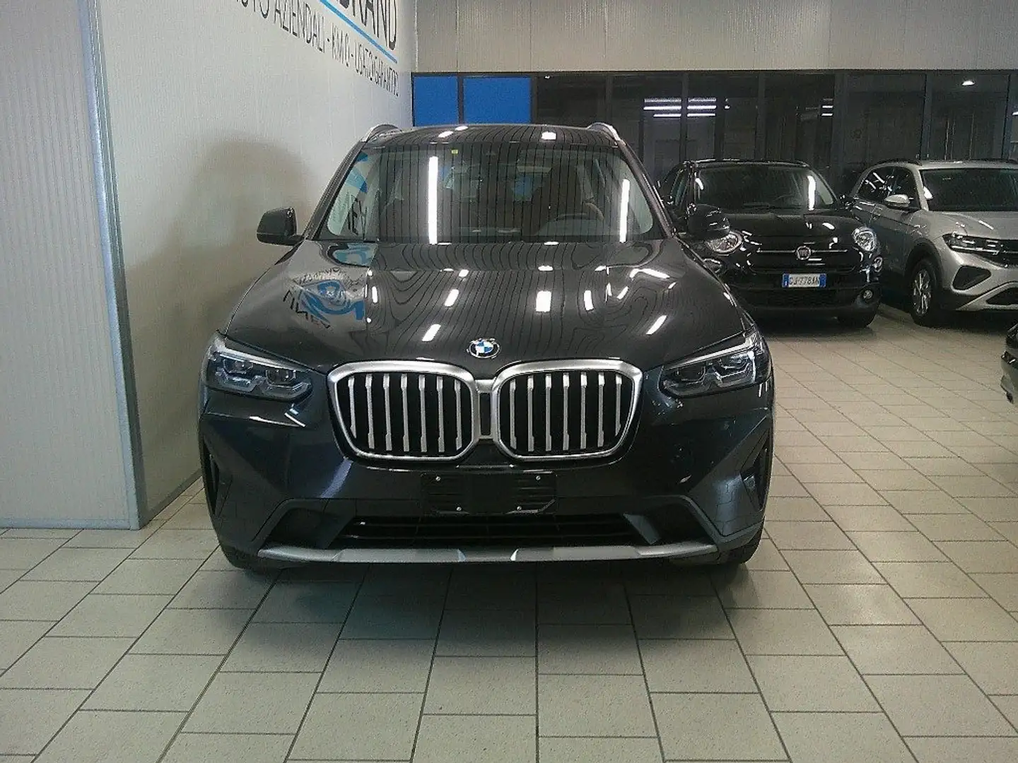 BMW X3 xDrive20d 48V Aut.Pelle Navi Led Garanzia 24 Mesi Gris - 2