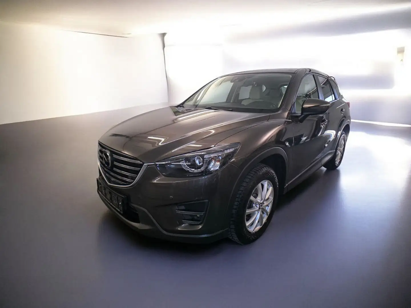 Mazda CX-5 Sports-Line AWD Aut. AHK Leder White BOSE Brun - 1