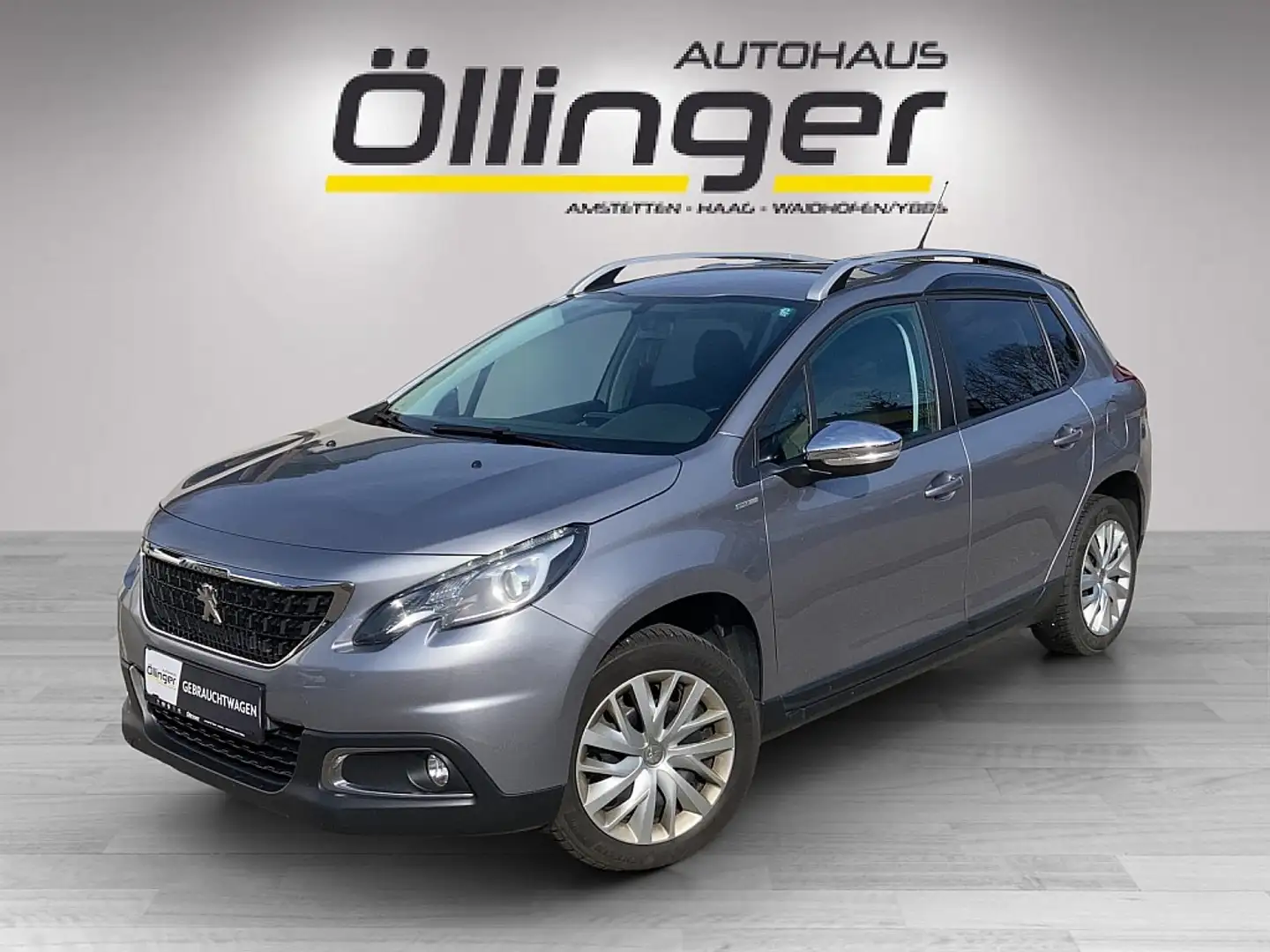 Peugeot 2008 1,6 BHDI S&S Style + AHV + WR Grau - 1