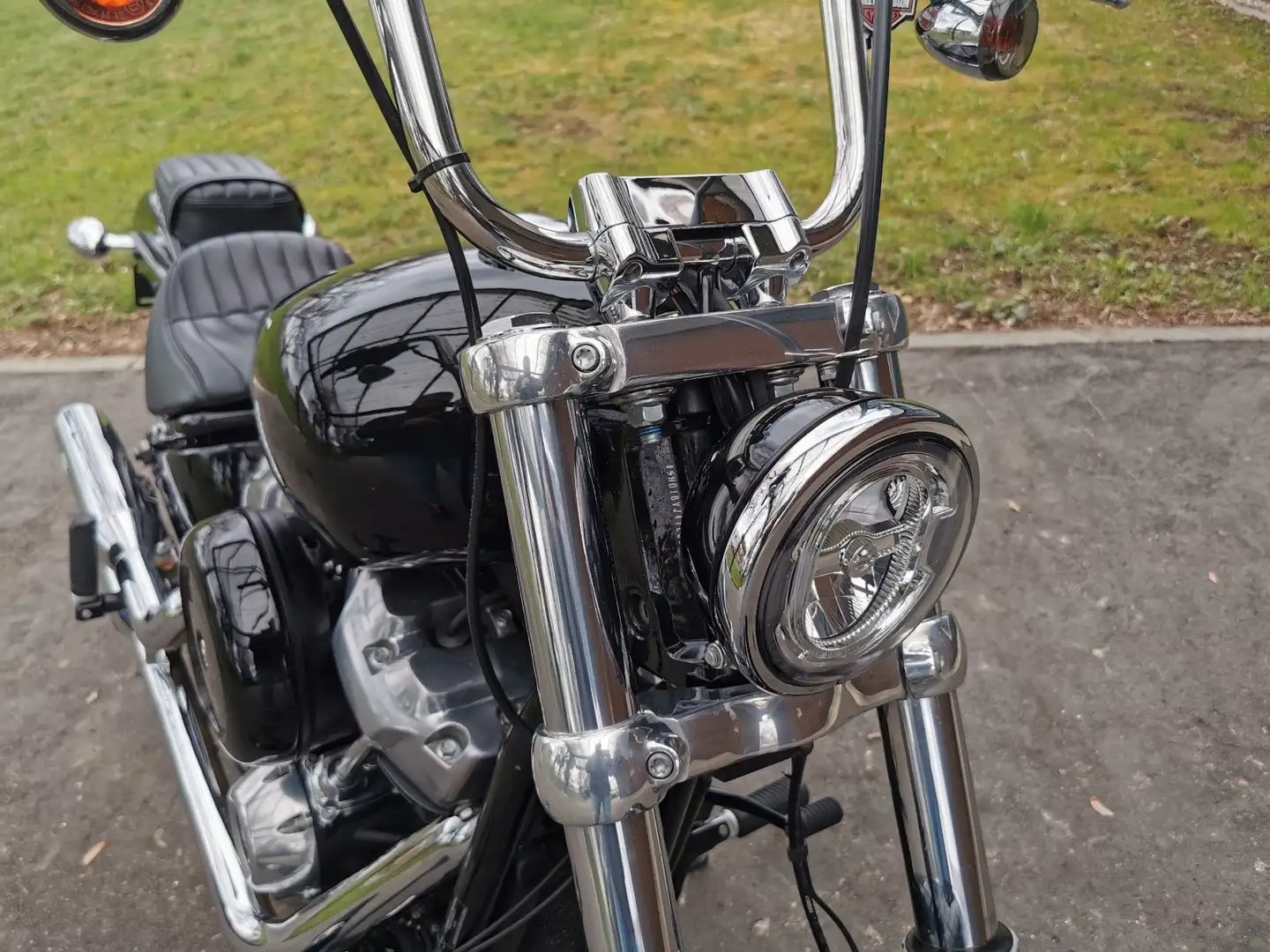 Harley-Davidson Softail FXST Softail Standard 107| 1. Hand| MCJ Auspuff crna - 2