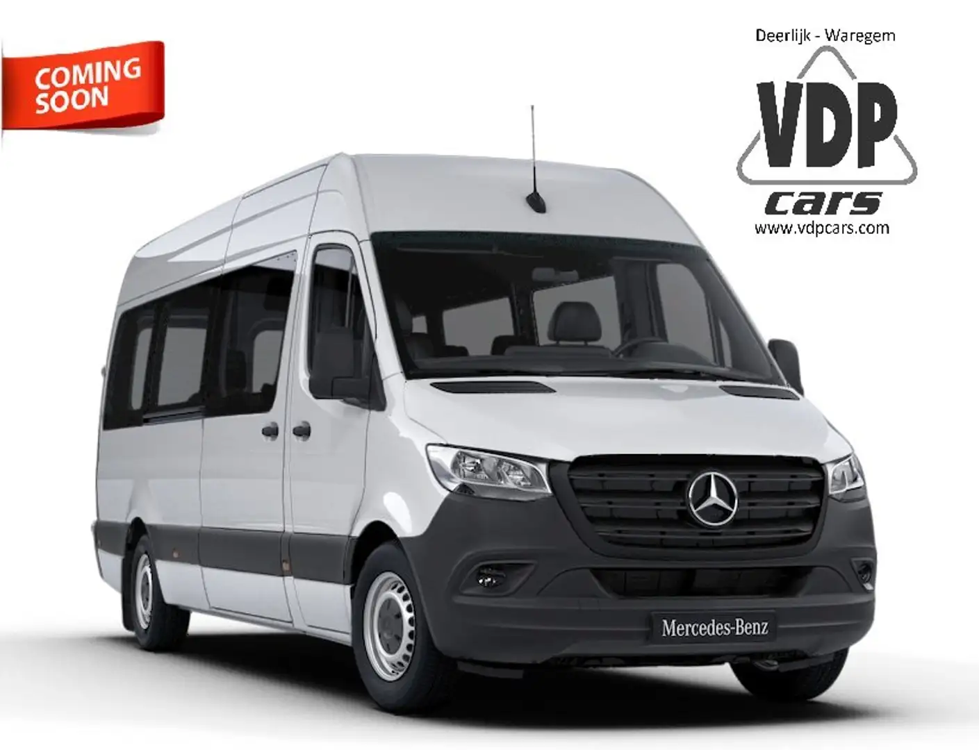 Mercedes-Benz Sprinter 315 TOURER KOMBI - BUS 9ZIT LANG AUTOMAAT Wit - 2