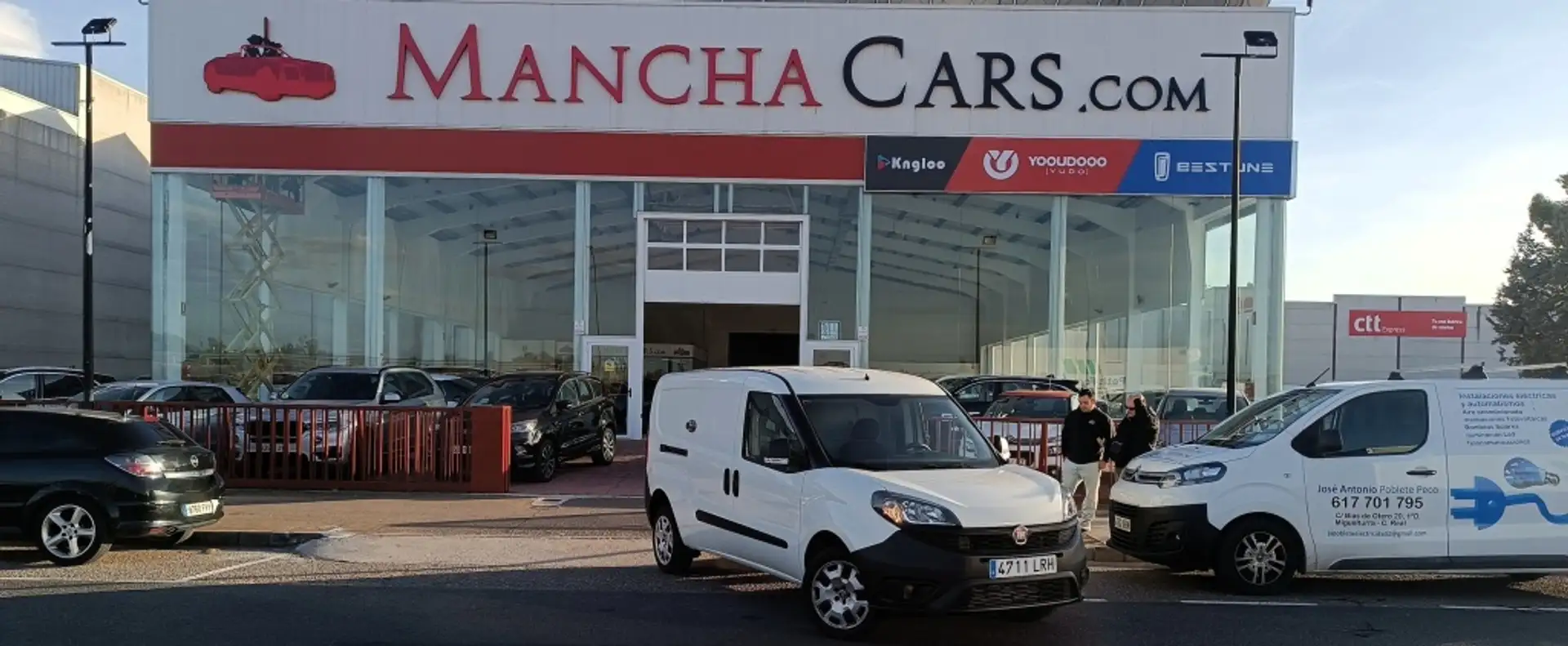 Fiat Dobló Cargo 1.4 T-Jet GNC Base Plus Maxi Blanc - 1