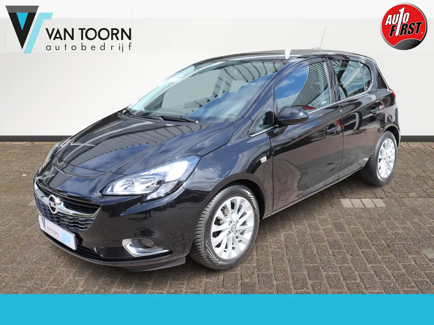 Opel Corsa 1.4 Innovation. Automaat. Dealeronderhouden, Neder Noir - 1