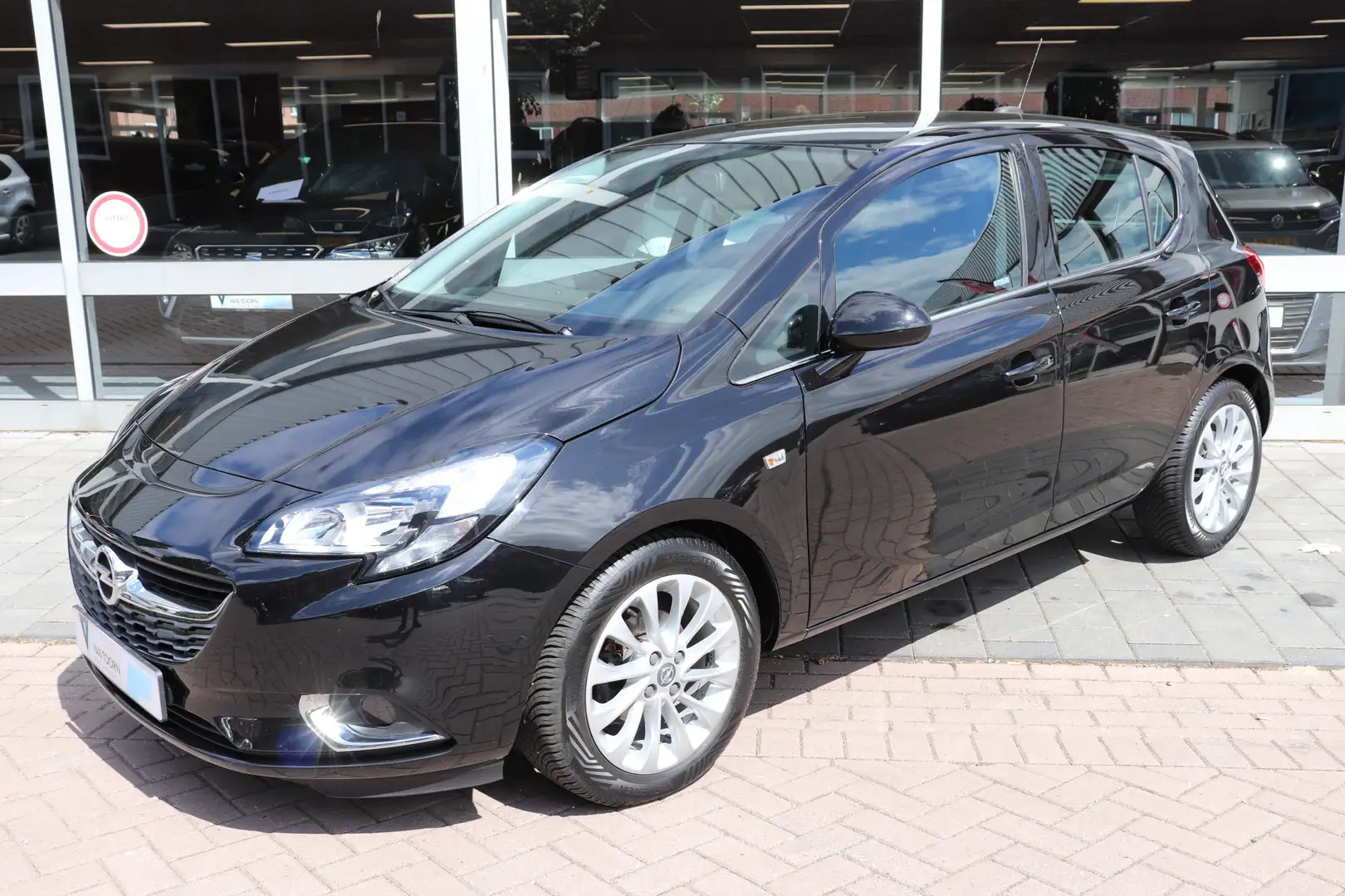 Opel Corsa 1.4 Innovation. Automaat. Dealeronderhouden, Neder Noir - 2