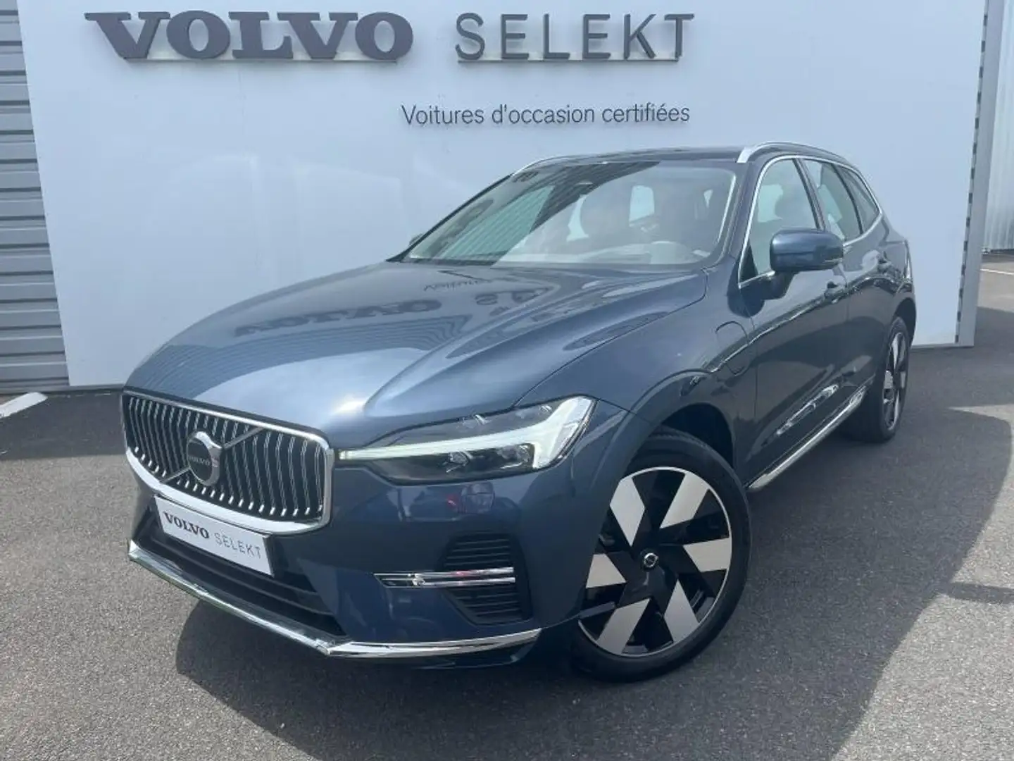 Volvo XC60 T8 AWD Recharge 310 + 145ch Ultimate Style Chrome  Bleu - 1