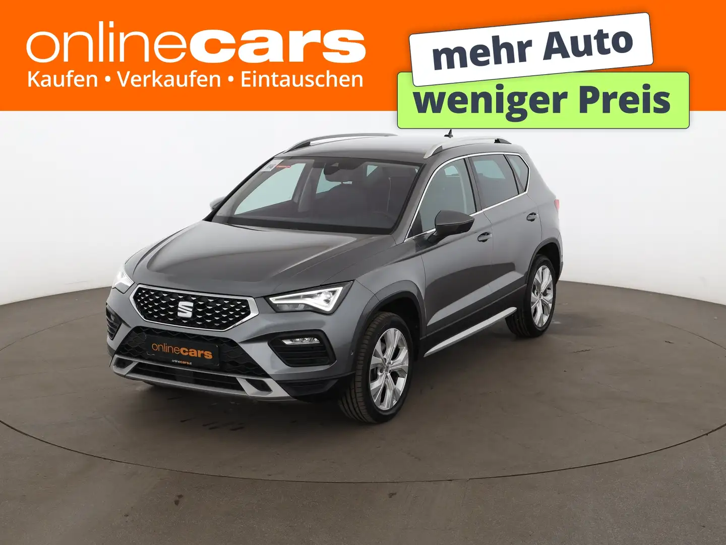 SEAT Ateca 2.0 TDI Xperience LED RADAR NAVI SITZHZG Grau - 1