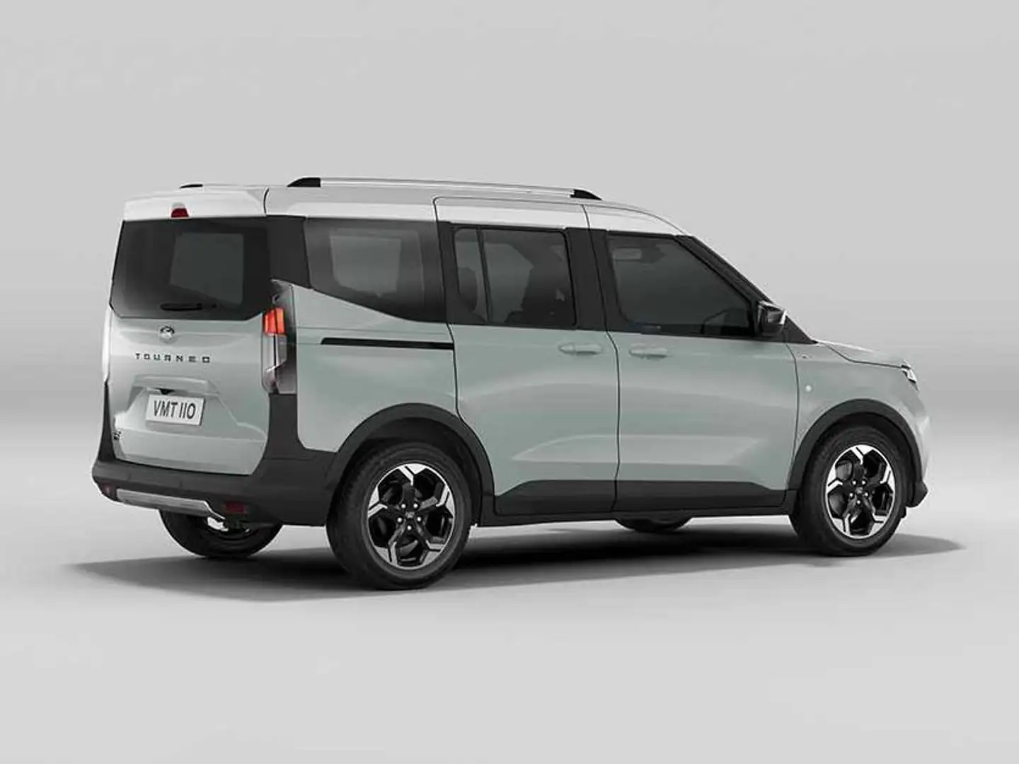 Ford Tourneo Courier Active 1.0 EcoBoost 125CV Powershift 7M Full Optio Verde - 2