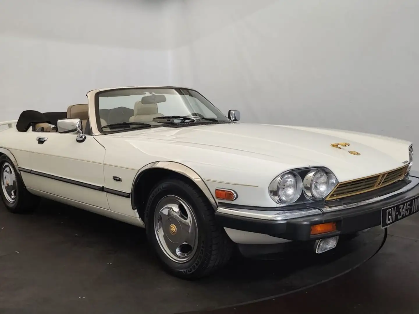 Jaguar XJS cabriolet Blanc - 1