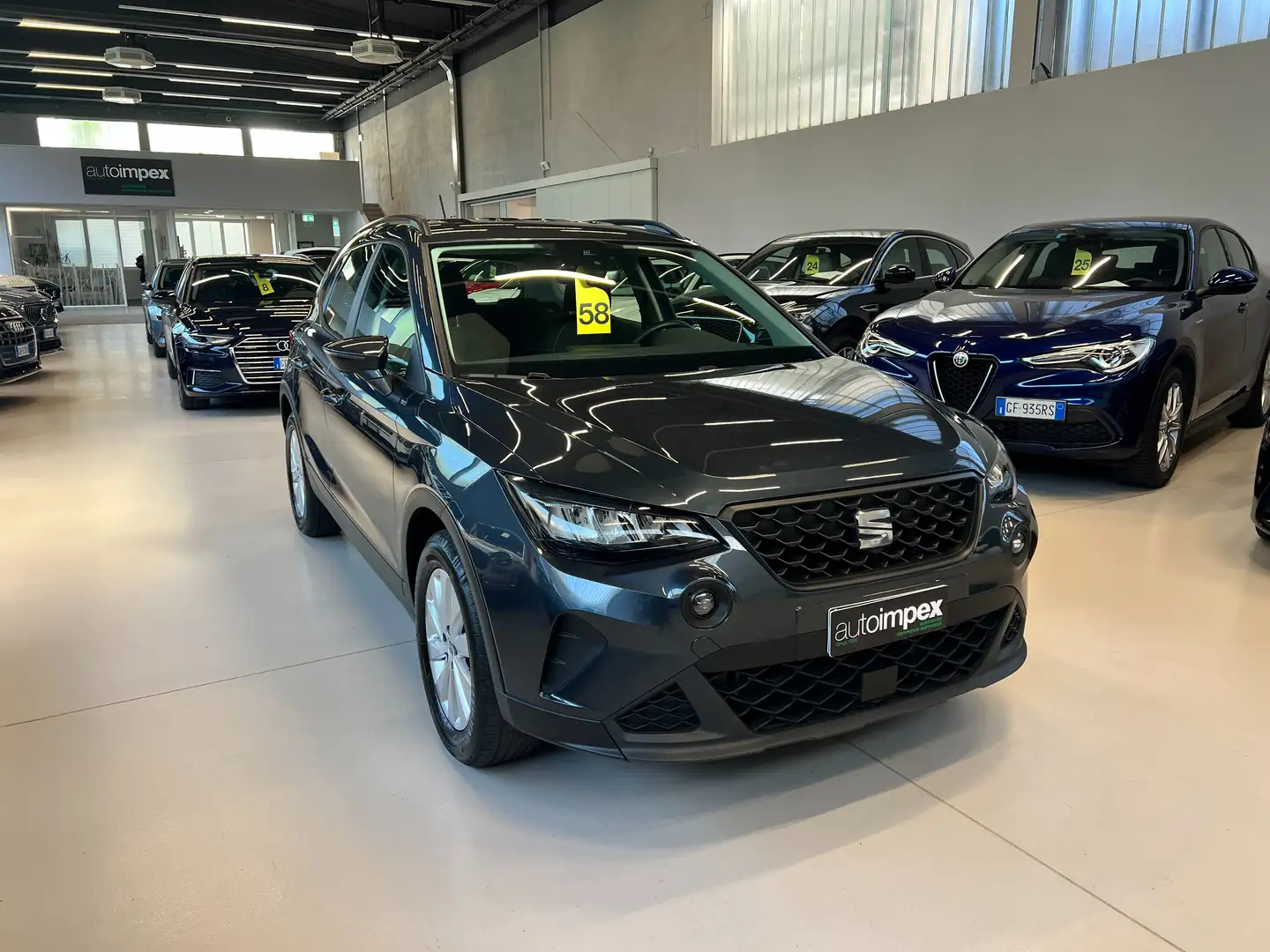SEAT Arona 1.0 ecotsi Style 95cv CARPLAY/LED/UNICO PROPR. Grigio - 1