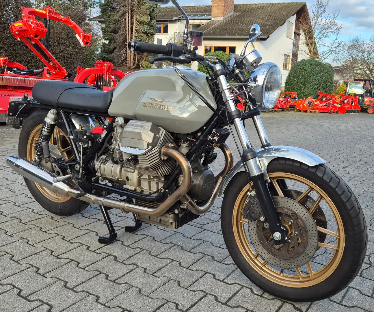 Moto Guzzi 850 Le Mans Le Mans III 1000cm³ Roadster-Umbau Dynotec Gris - 2