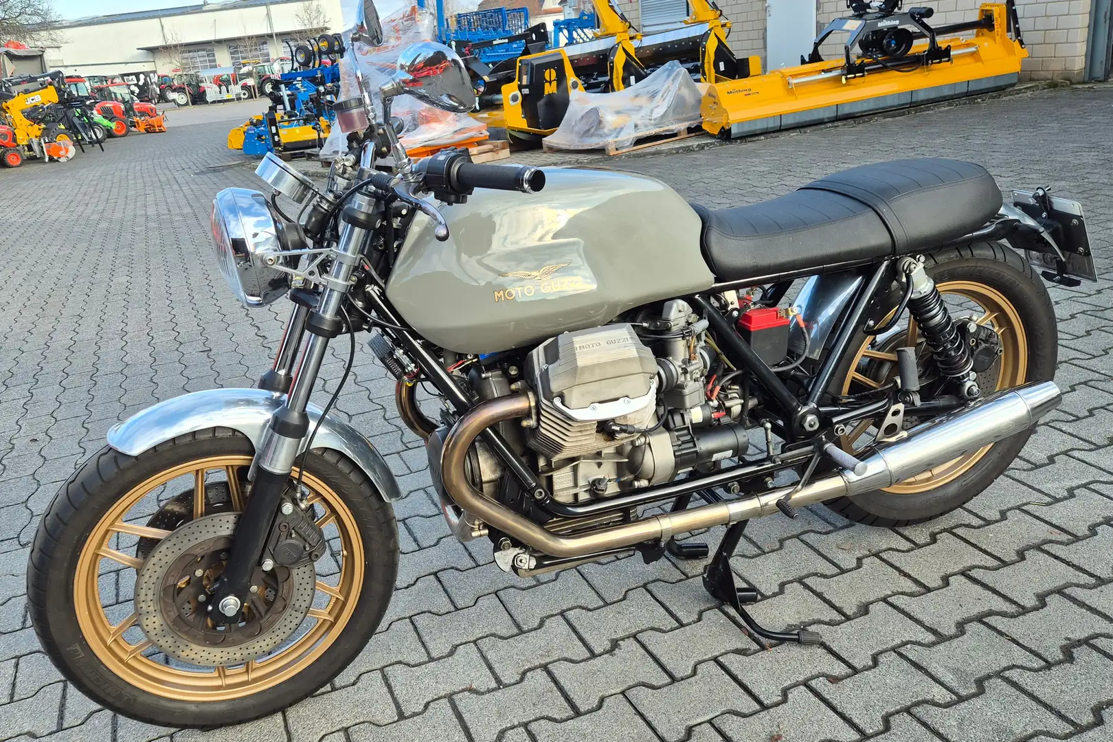 Moto Guzzi 850 Le Mans Le Mans III 1000cm³ Roadster-Umbau Dynotec Gris - 1