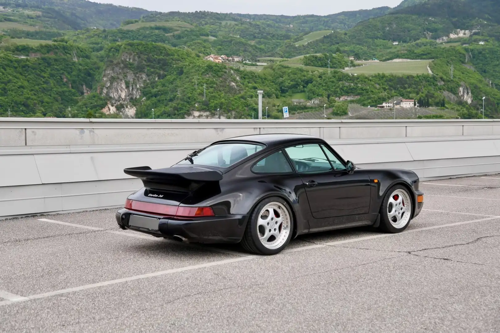 Porsche 964 911 Coupe 3.6 Turbo Nero - 1