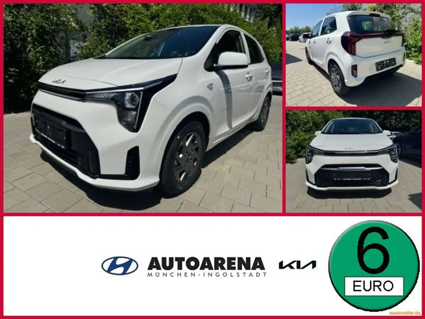 Kia Picanto Vision NAVI+RÜCKFAHRKAMERA+SITZHEIZUNG Weiß - 1
