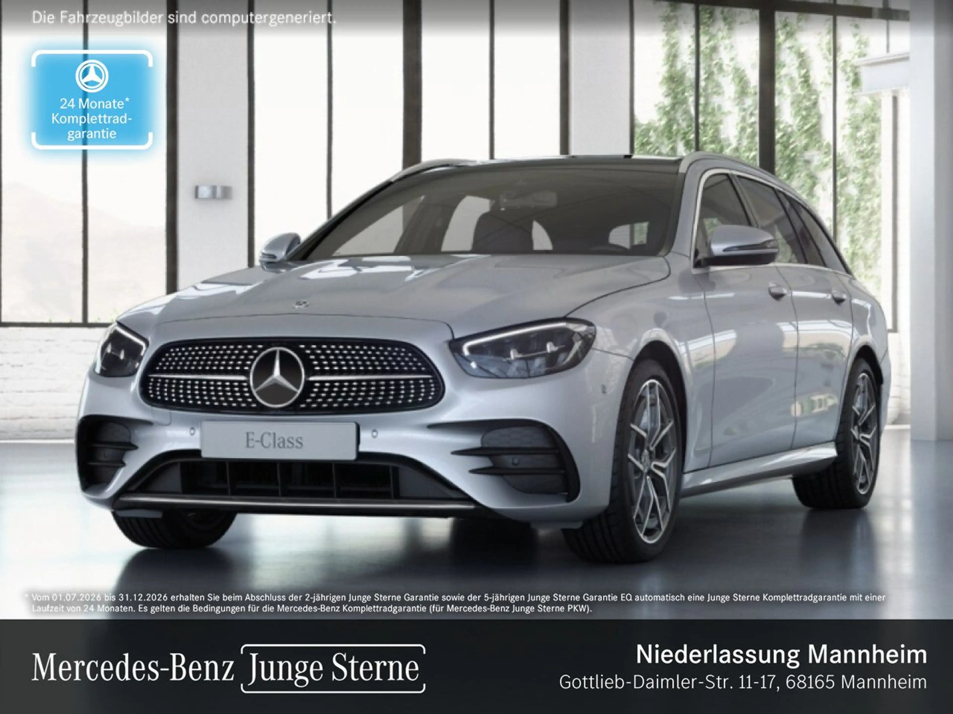 Mercedes-Benz E 200 T AMG+PANO+LED+KAMERA+19"+SPUR+TOTW+9G
