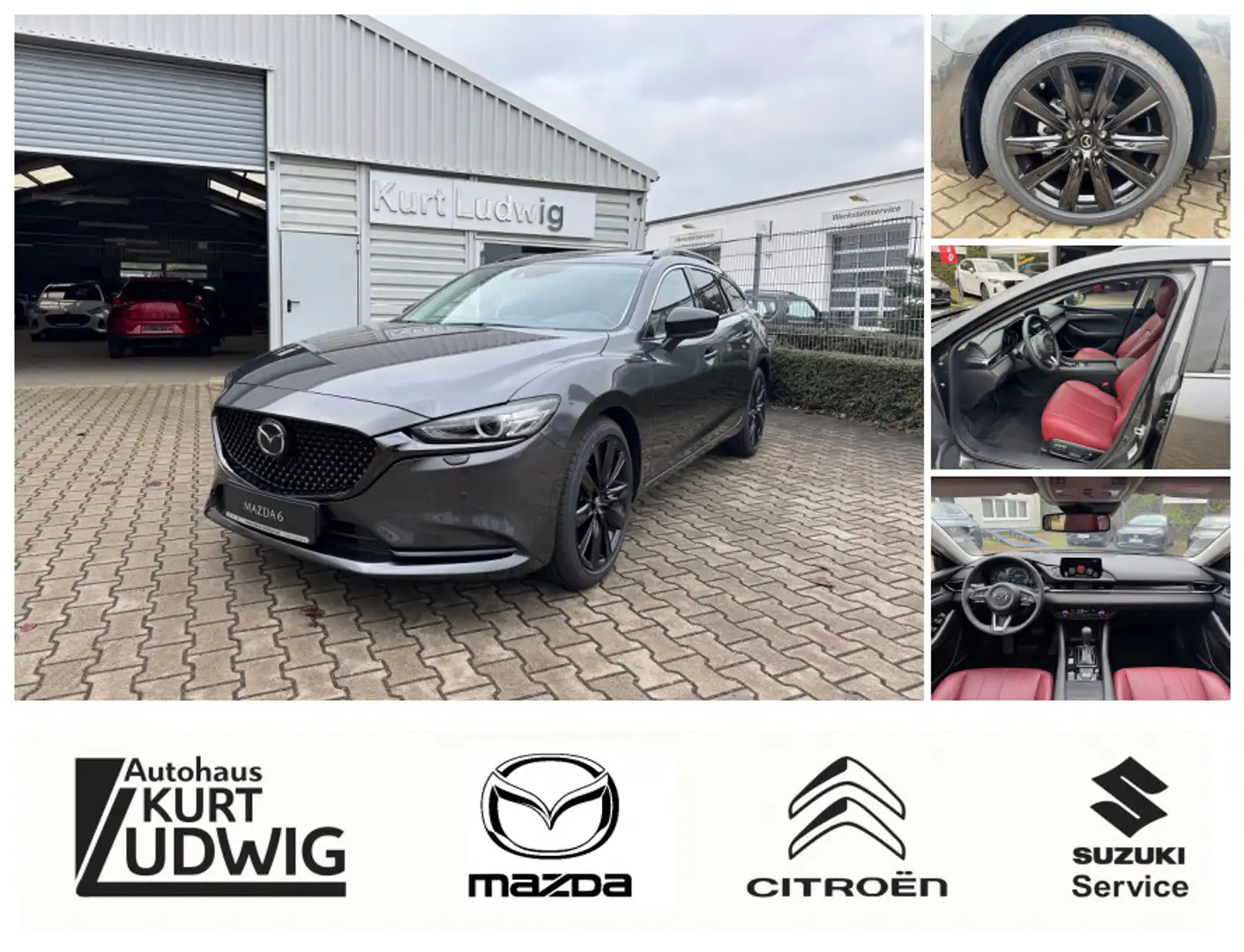 Mazda 6 2023 5WGN 2.5L SKYACTIV G 194ps 6AT FWD HOMURA SUN Gri - 1