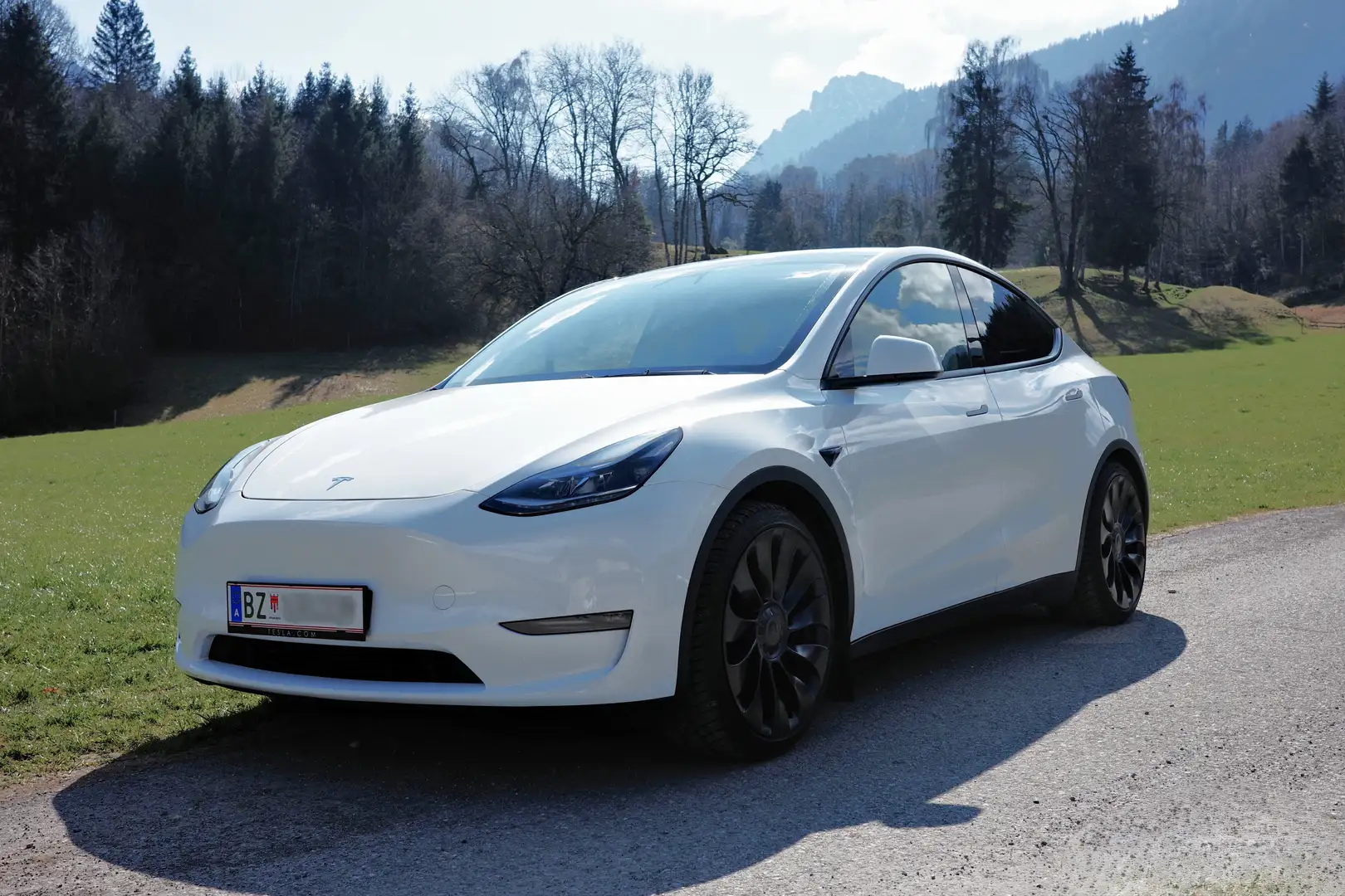 Tesla Model Y Model Y AWD 79kWh Performance Performance Weiß - 1