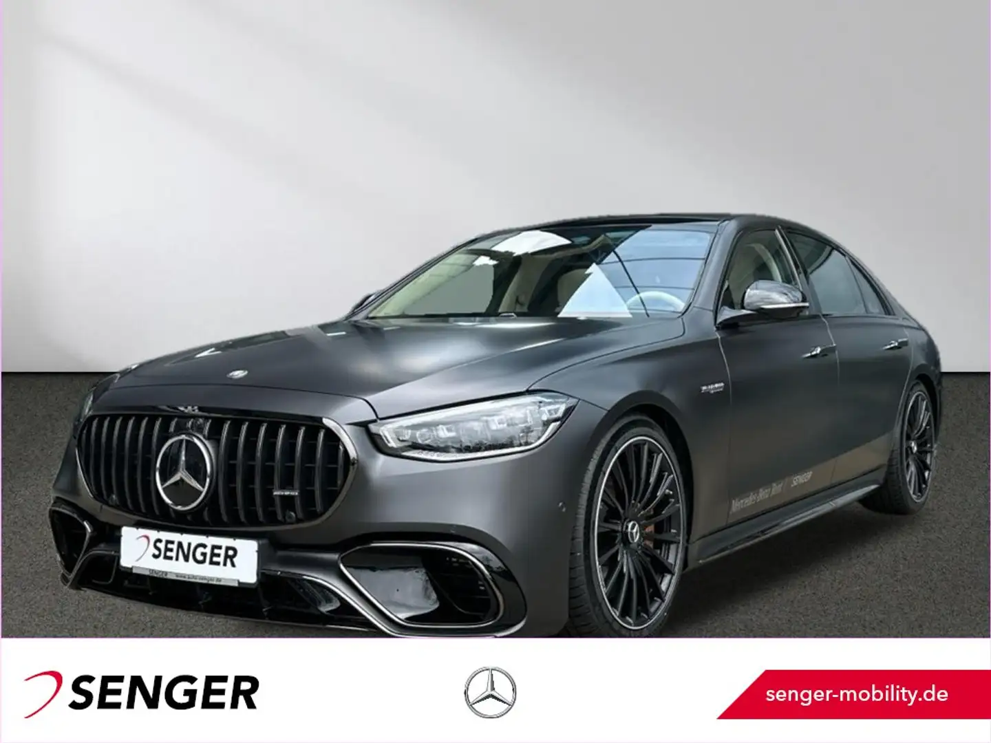 Mercedes-Benz S 63 AMG E-Performance Night Keramik Chauffeur-P Gri - 1