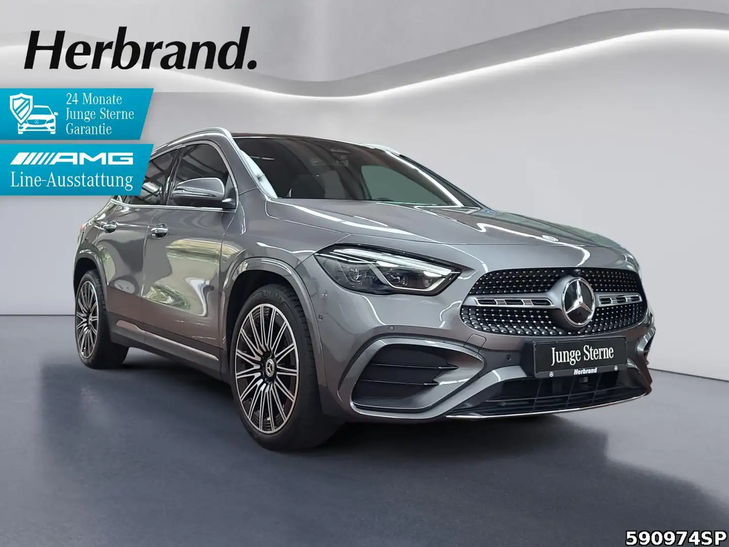 Mercedes-Benz GLA 220 4M AMG  AHK Pano Burmester Multibeam 360 Grau - 2