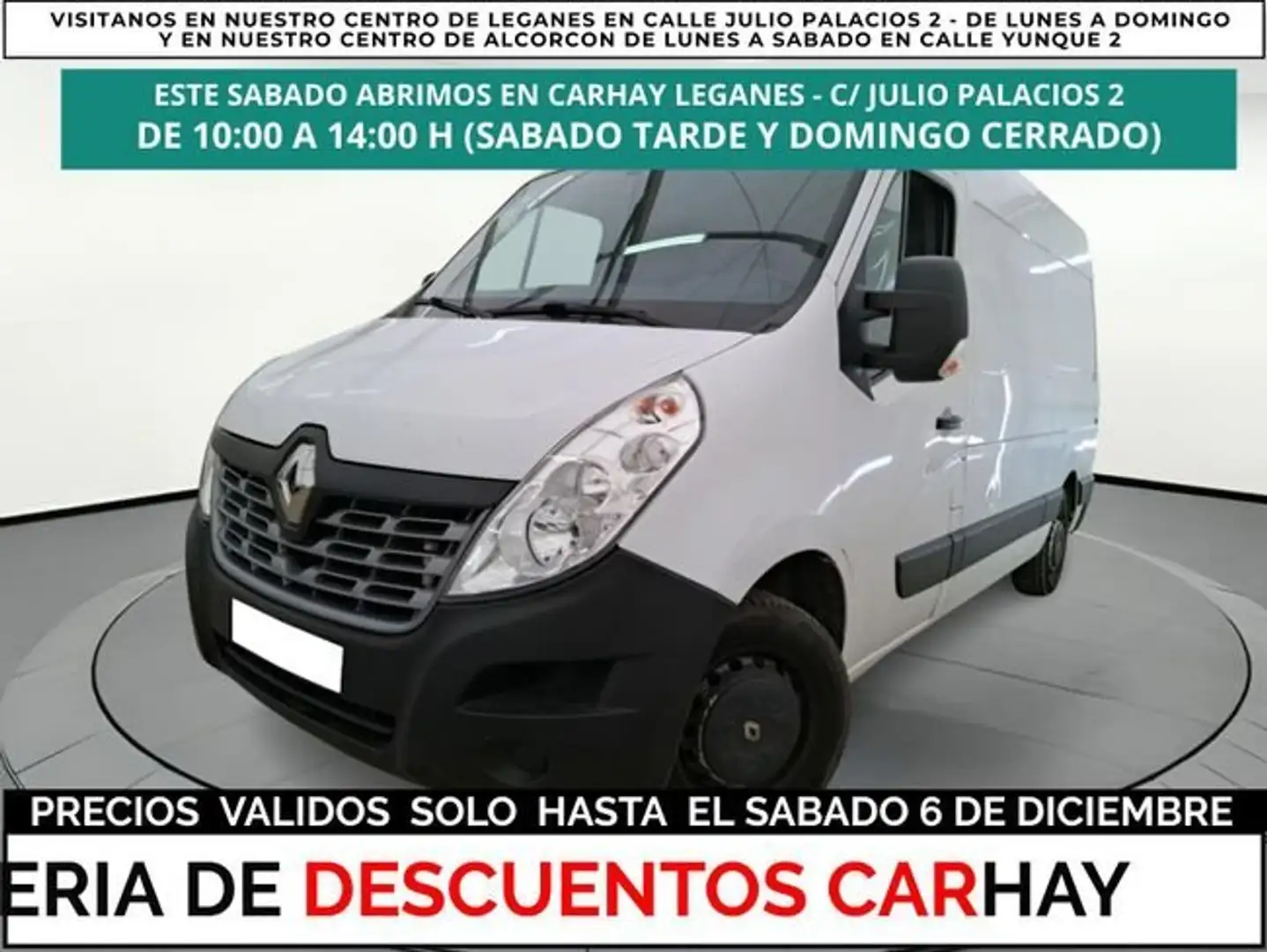 Renault Master TÔLÉ &FG GCF TRAC F3300 L2H2 DCI 110 Blanco - 1