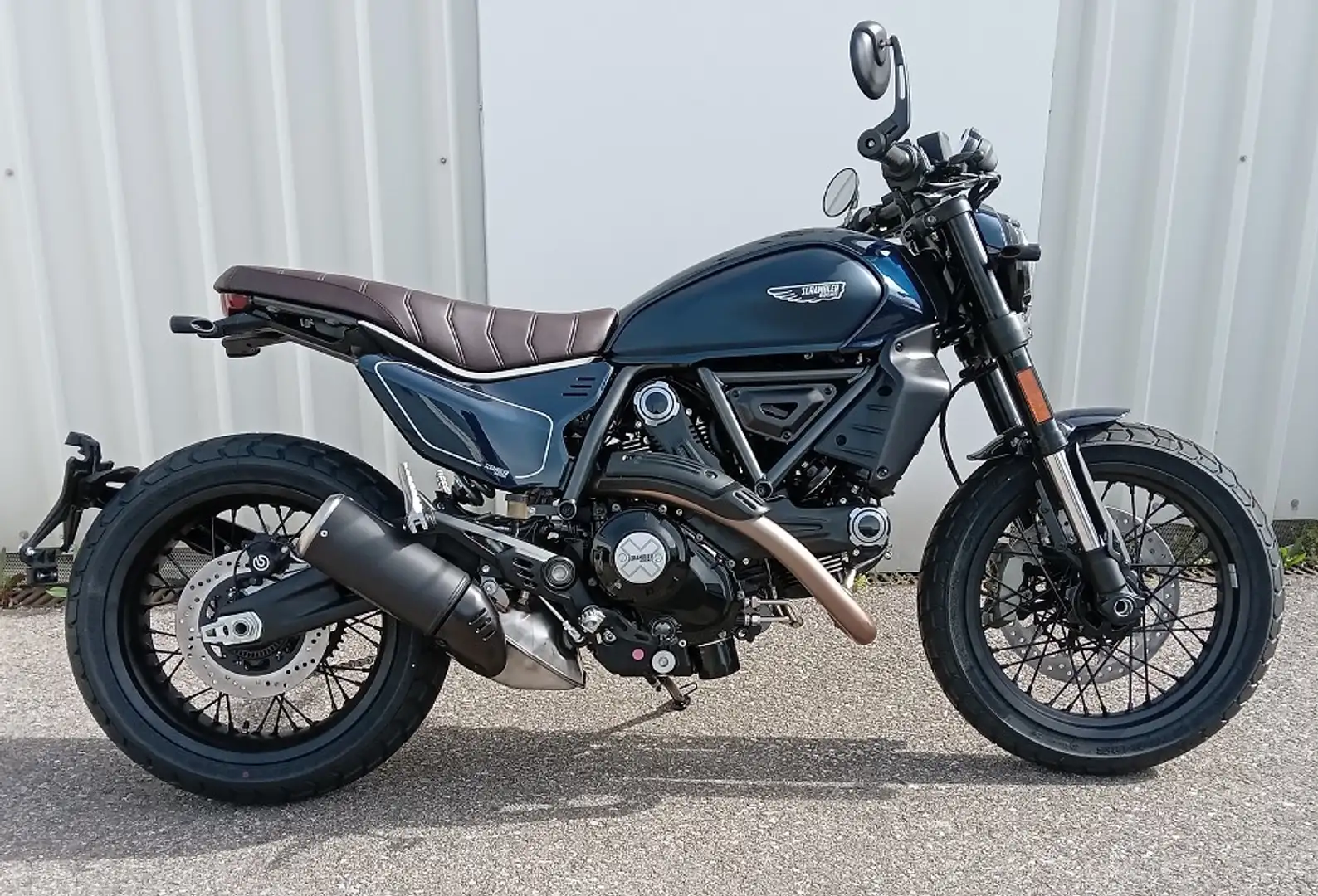 Ducati Scrambler Scrambler Nightshift Blau - 1