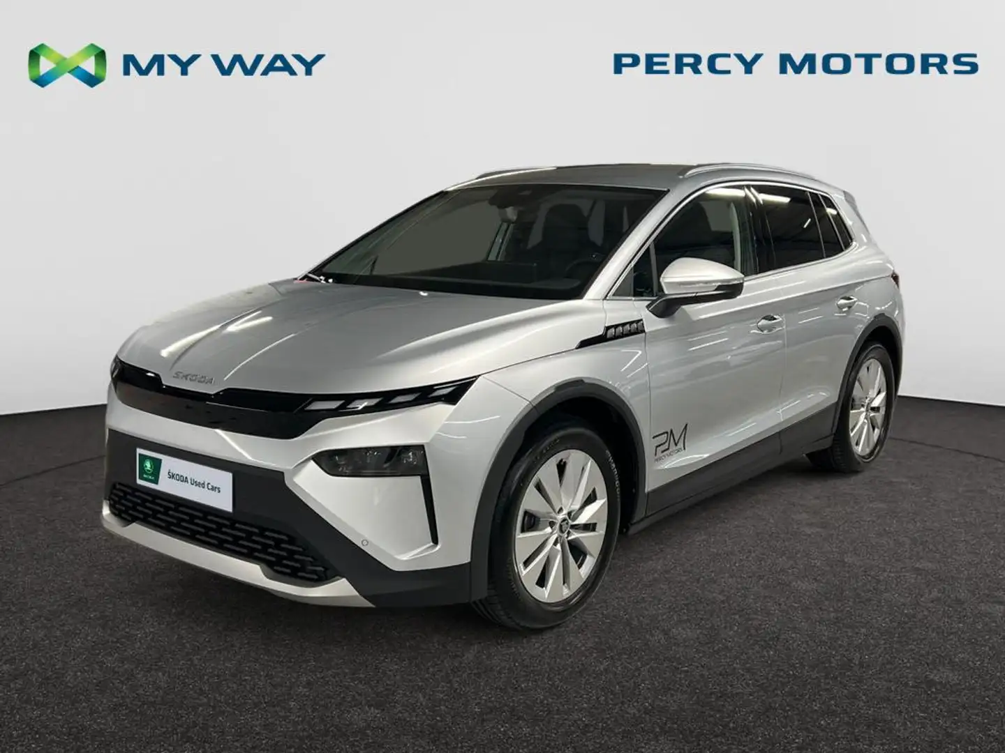 Skoda Elroq NEW Elroq Corporate 85 82 kWh 210kW (285ch) 1v Gris - 1