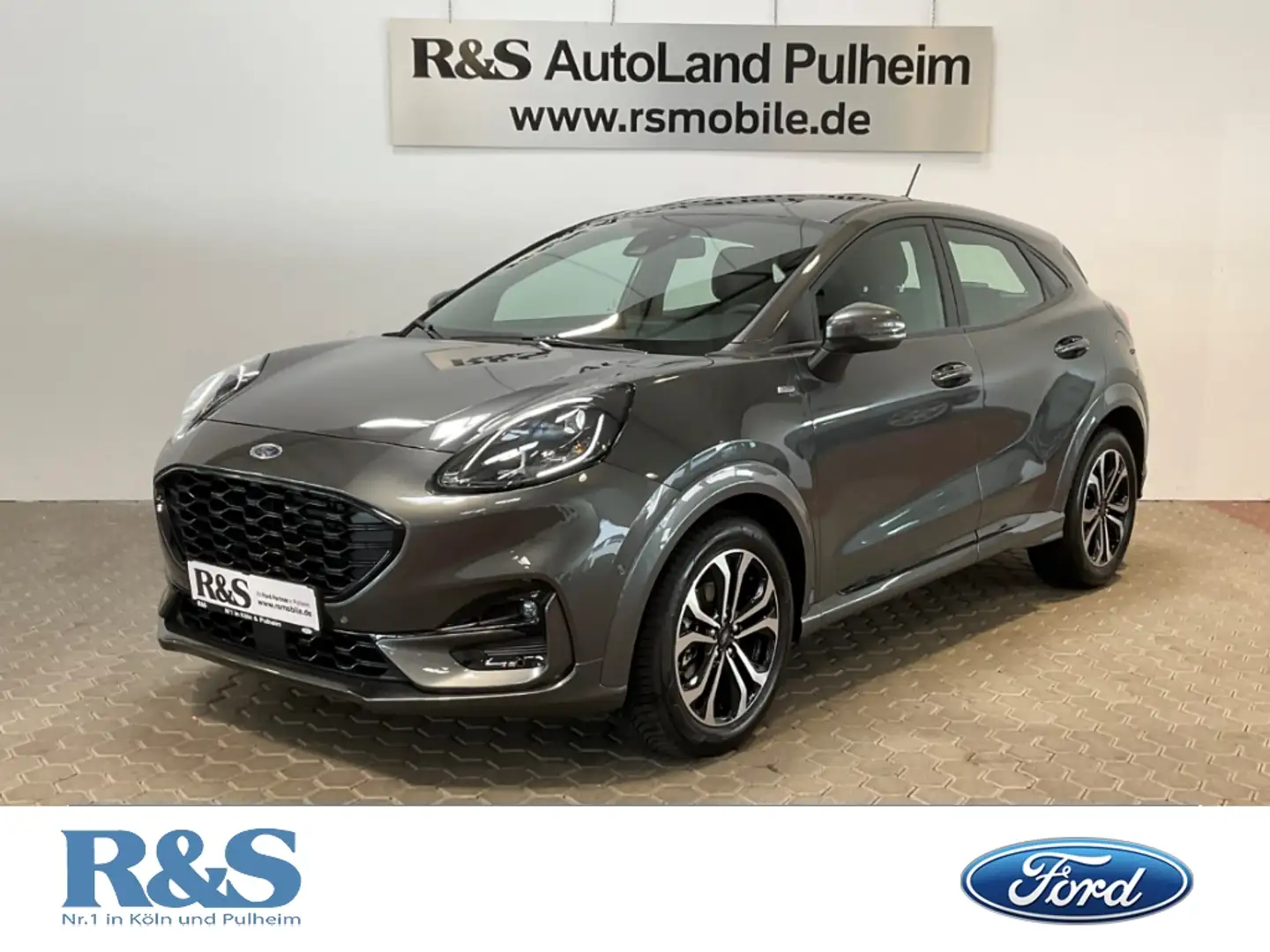 Ford Puma ST-Line MHEV+Navi+KeyFree+Kamera+ACC+BLIS Grau - 1