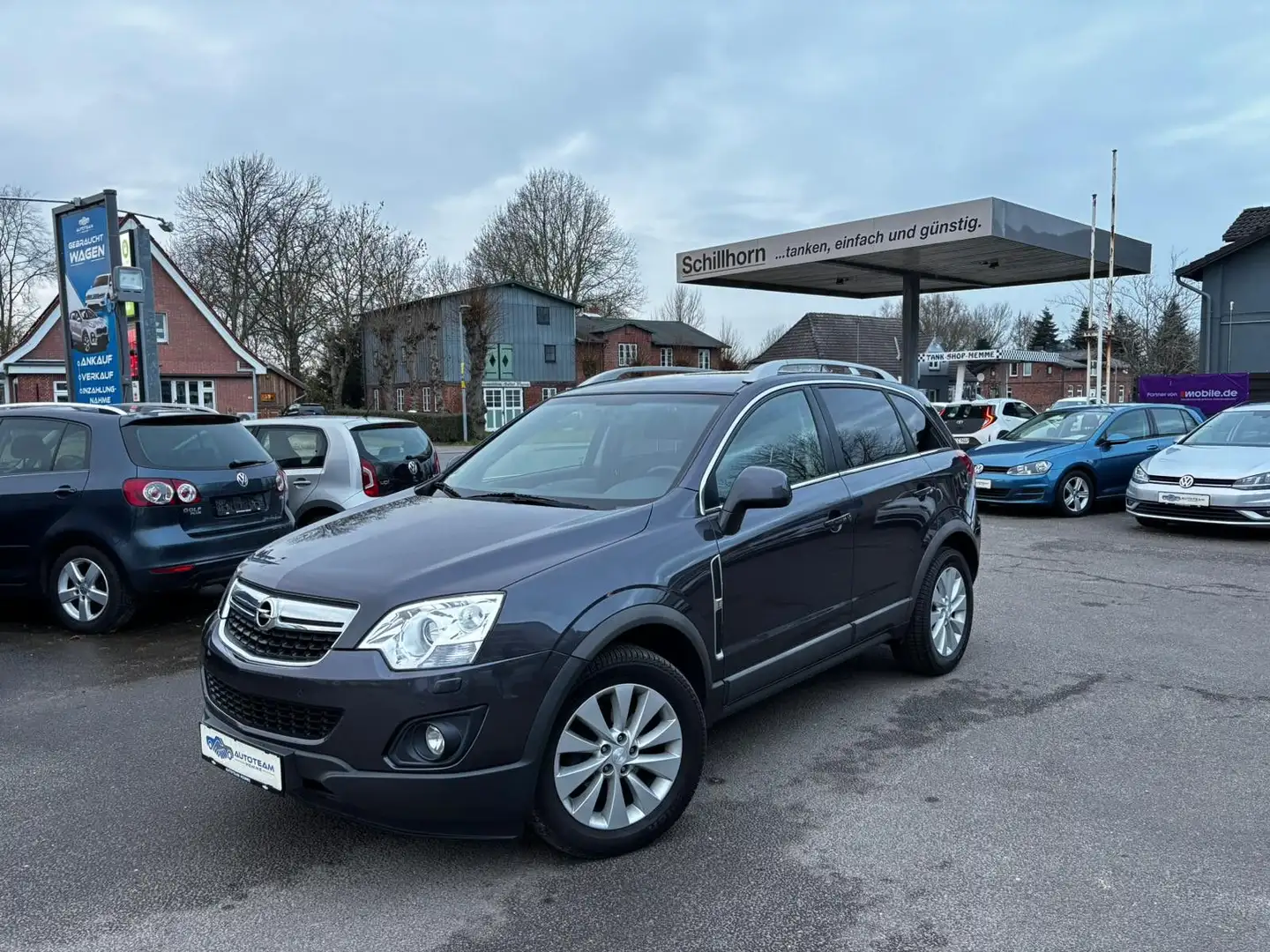 Opel Antara Design Edition 4x4 TÜV/AHK/LEDER/KLIMA Grigio - 1