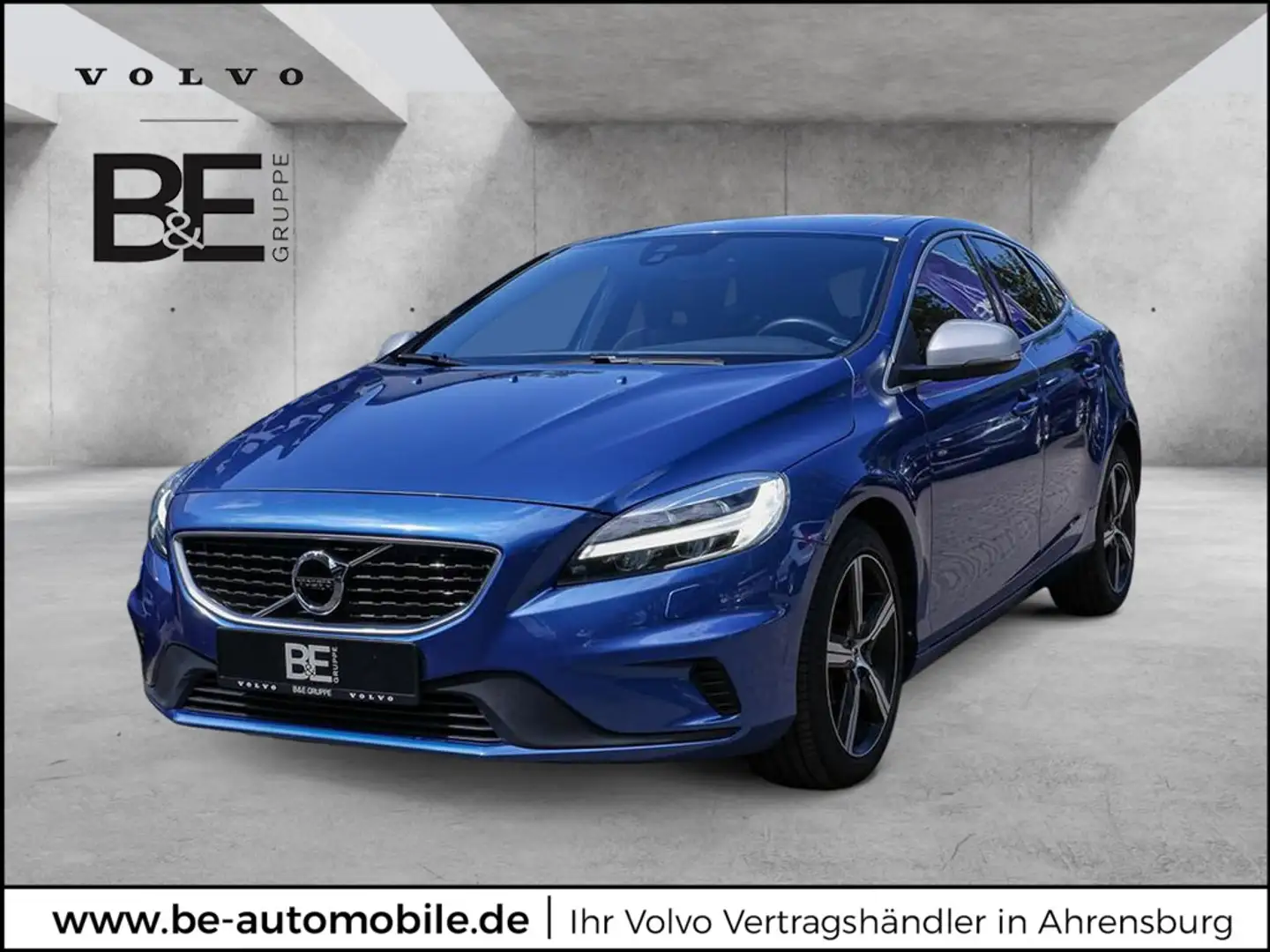 Volvo V40 T2 R-Design Geartronic LED Navi SHZ Bleu - 1