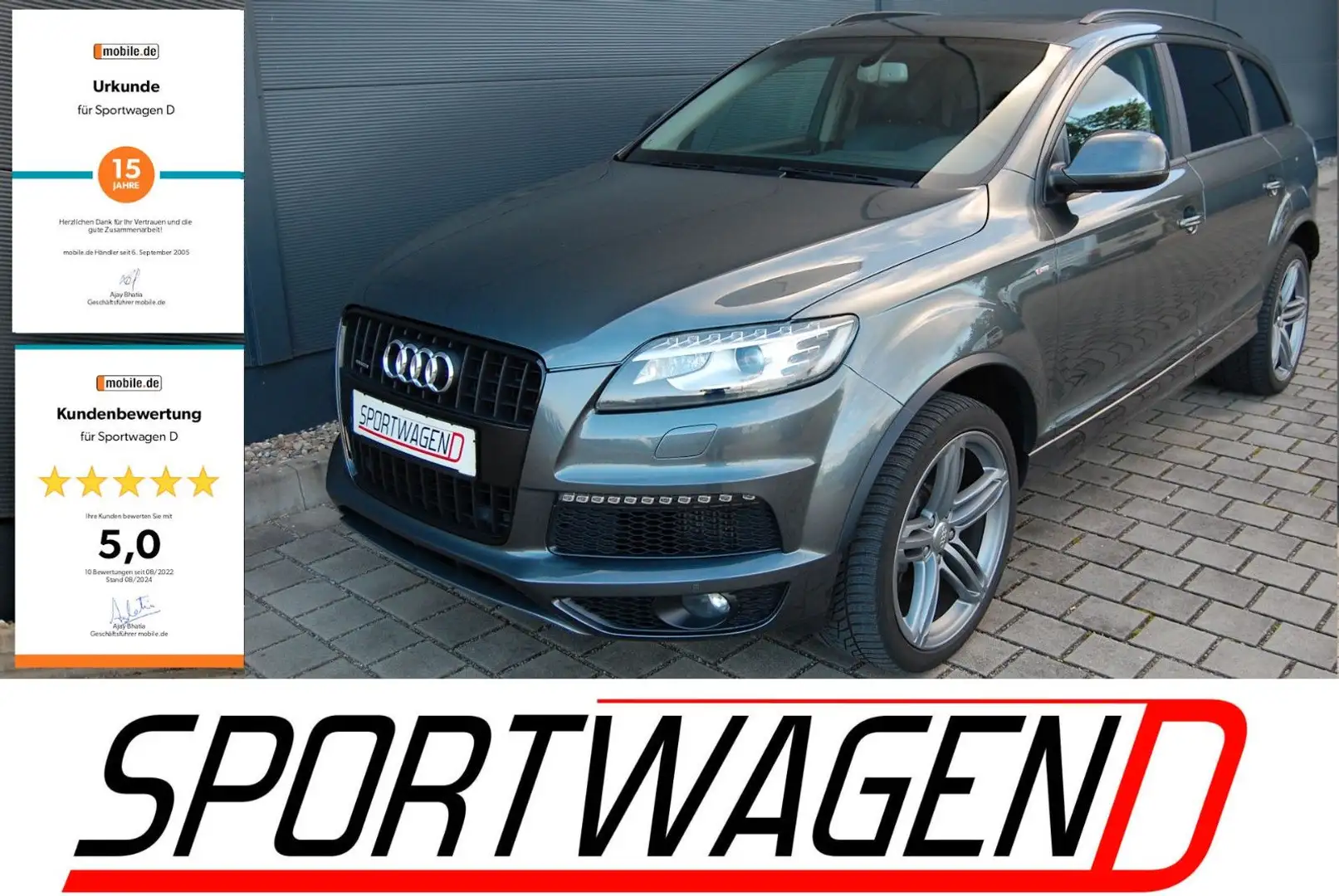 Audi Q7 3.0 TDI quattro   S-line  Sport Plus Grau - 1