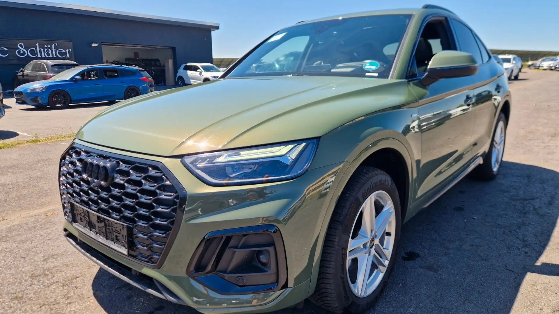 Audi Q5 Sportback 40 TDI Quattro S line Virtual Pano Grün - 2