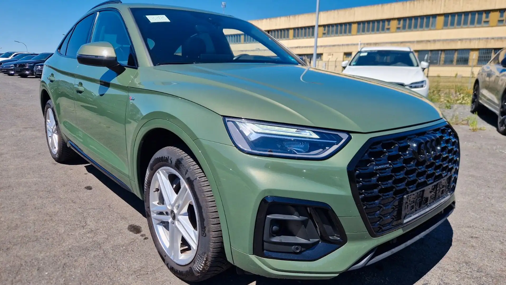 Audi Q5 Sportback 40 TDI Quattro S line Virtual Pano Grün - 1