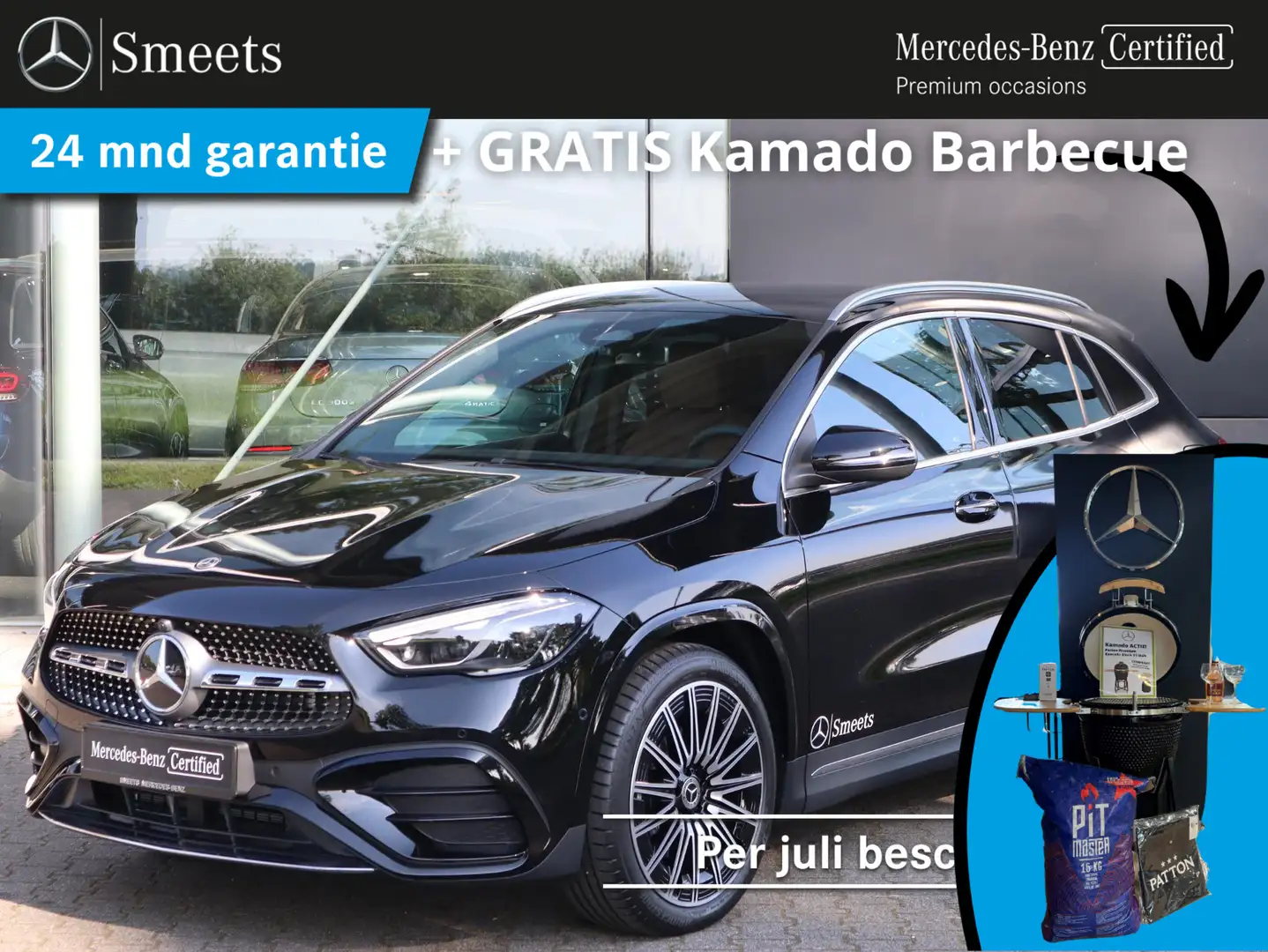Mercedes-Benz GLA 180 AMG Line Negro - 1