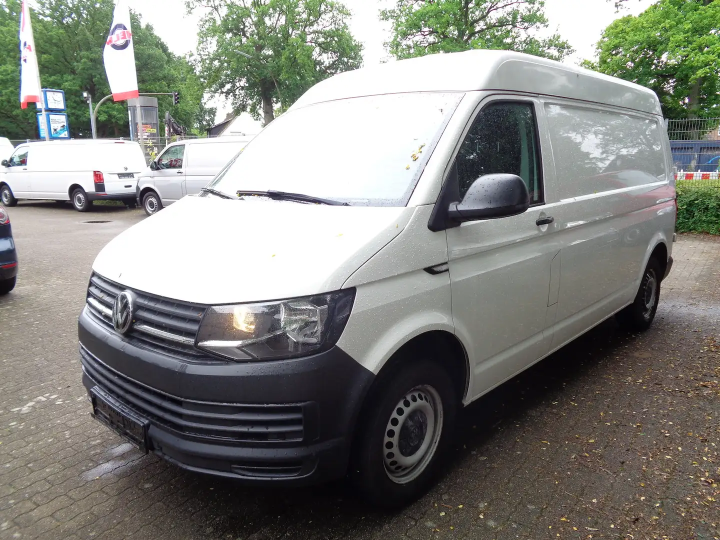 Volkswagen T6 Transporter 2.0 TDI Kasten MHD lang *Flügeltüren* DSG Weiß - 2