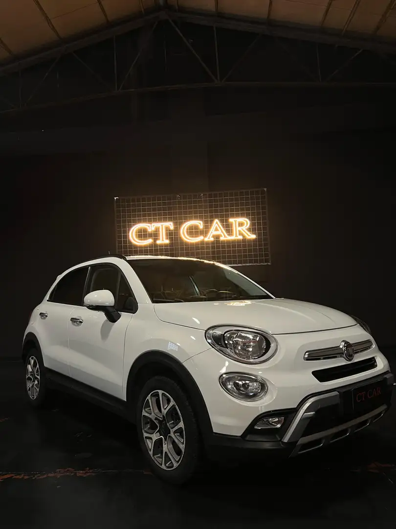 Fiat 500X 1.6 mjt Cross 4x2 120cv Weiß - 1