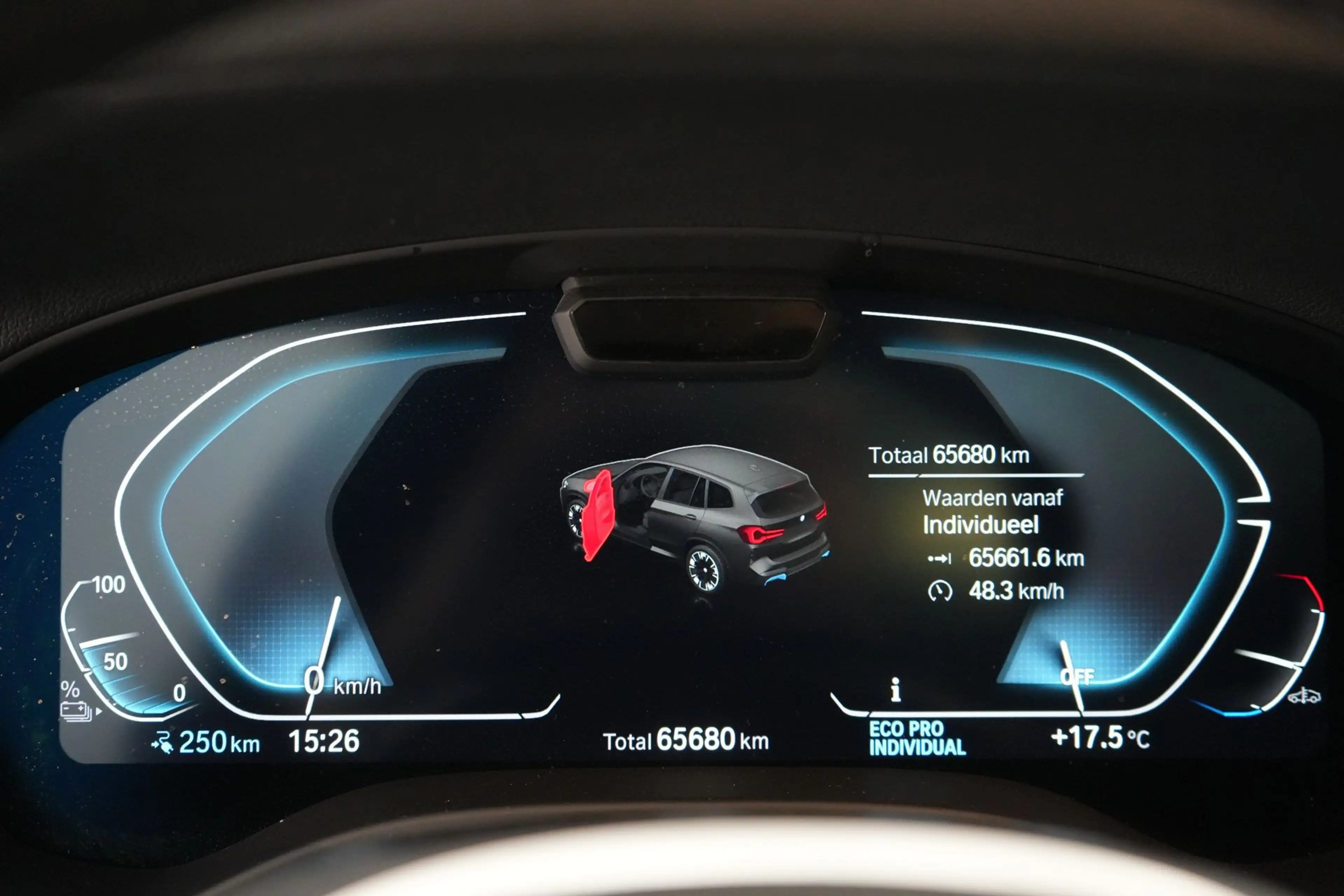 BMW iX3 80 kWh LEDER/CUIR LED GPS PDC CAM Pano BLIS Verw. — photo 14