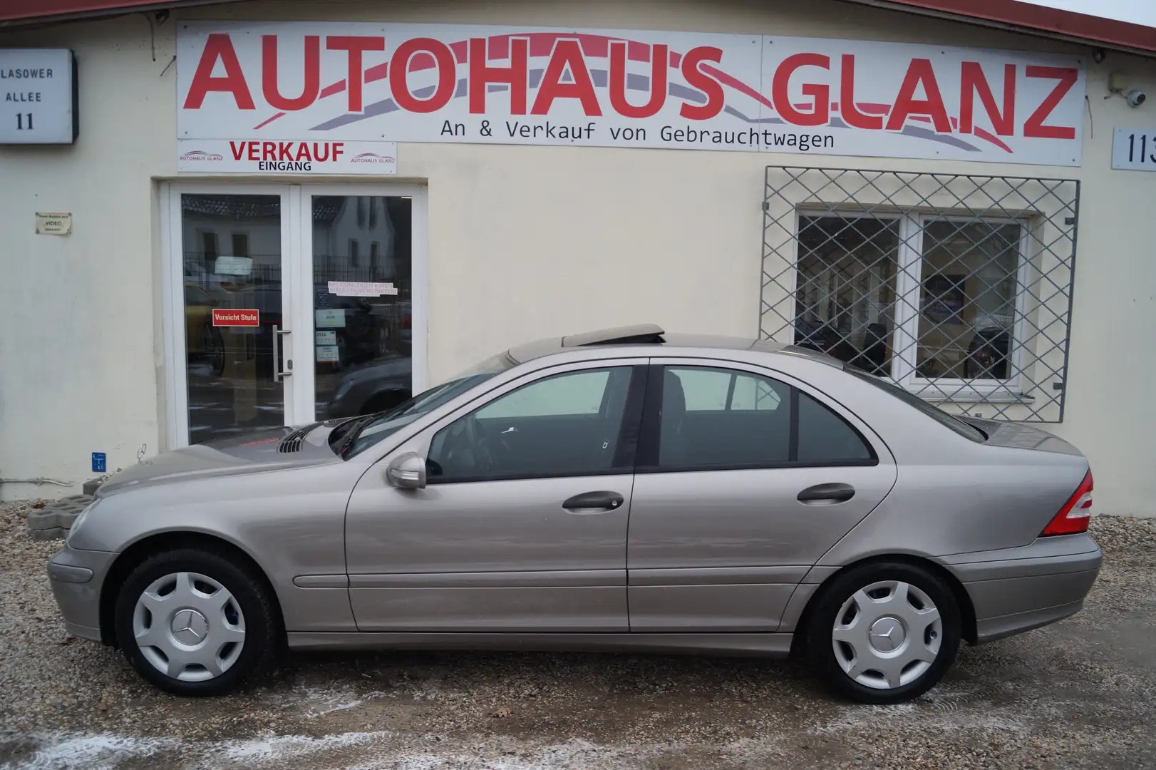 Mercedes-Benz C 180 C 180 Kompressor Aut. TÜV:NEU Grau - 2