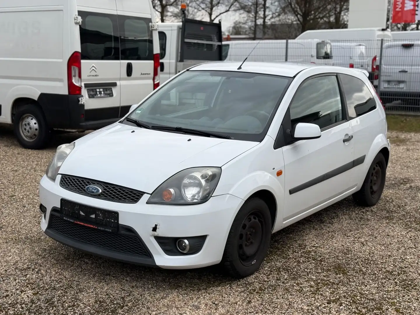 Ford Fiesta Sport Blanc - 2