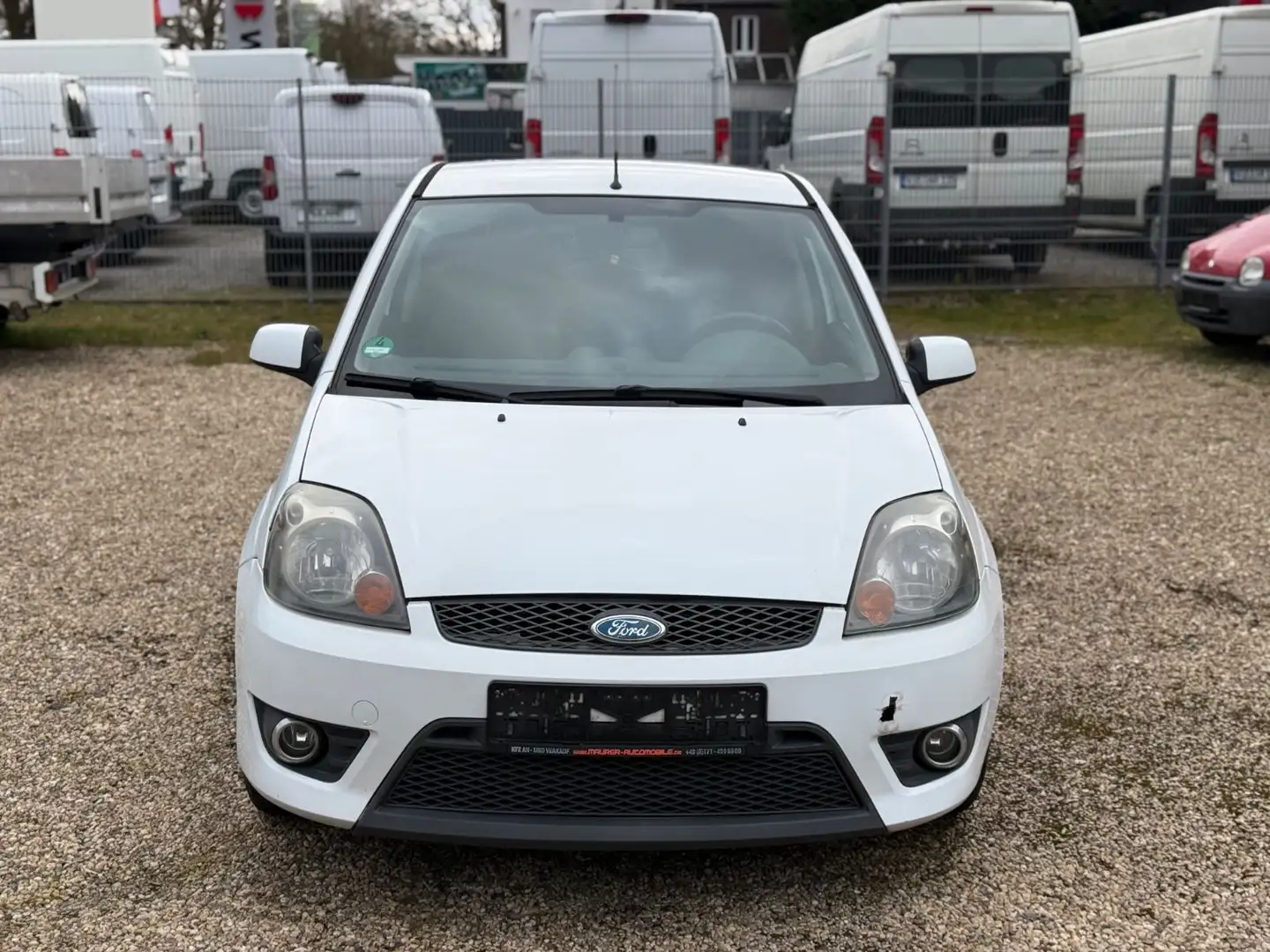 Ford Fiesta Sport Blanc - 1