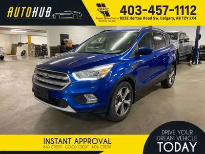Blue 2017 Ford Escape SUV / Crossover All-Wheel Drive Automatic