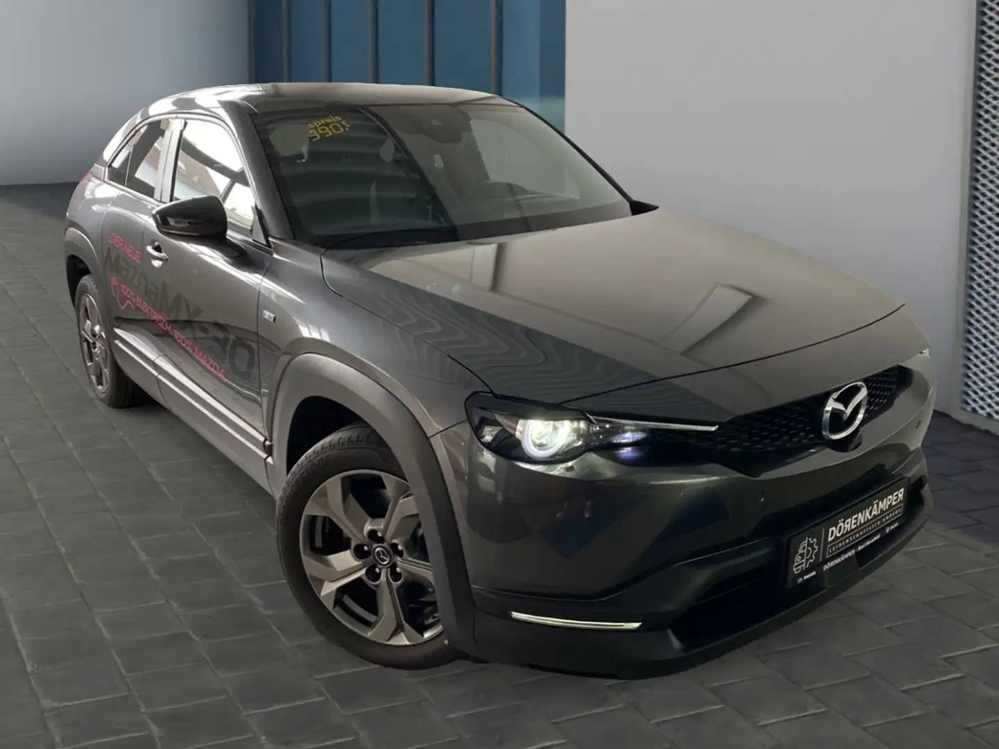 Mazda MX-30 35,5 kWh e-SKYACTIV 145 PS Advantage Industrial Vi Gris - 1