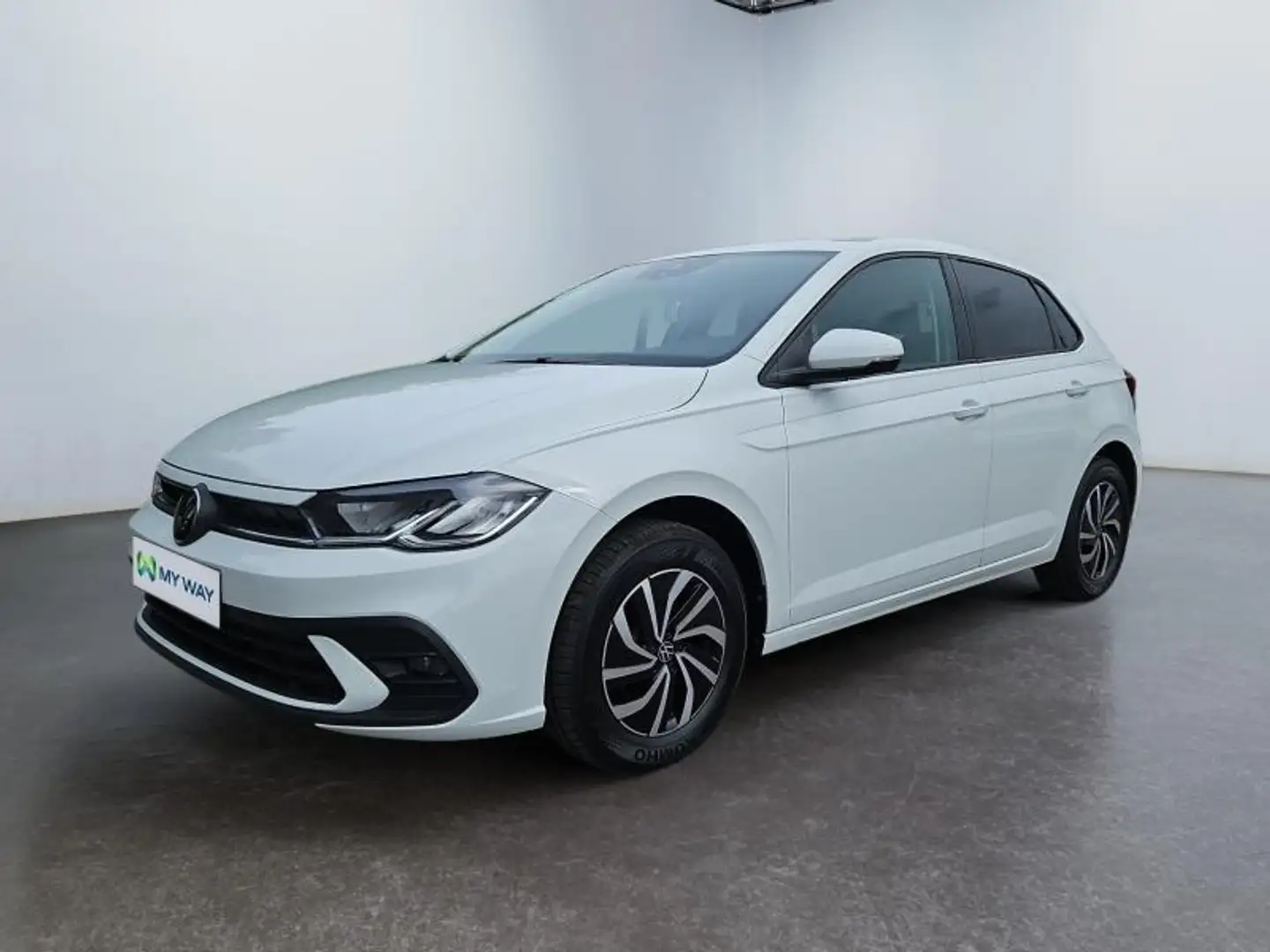 Volkswagen Polo 1.0 TSI CAM*AAPCONNECT*LED*5VITESSE Blanc - 1