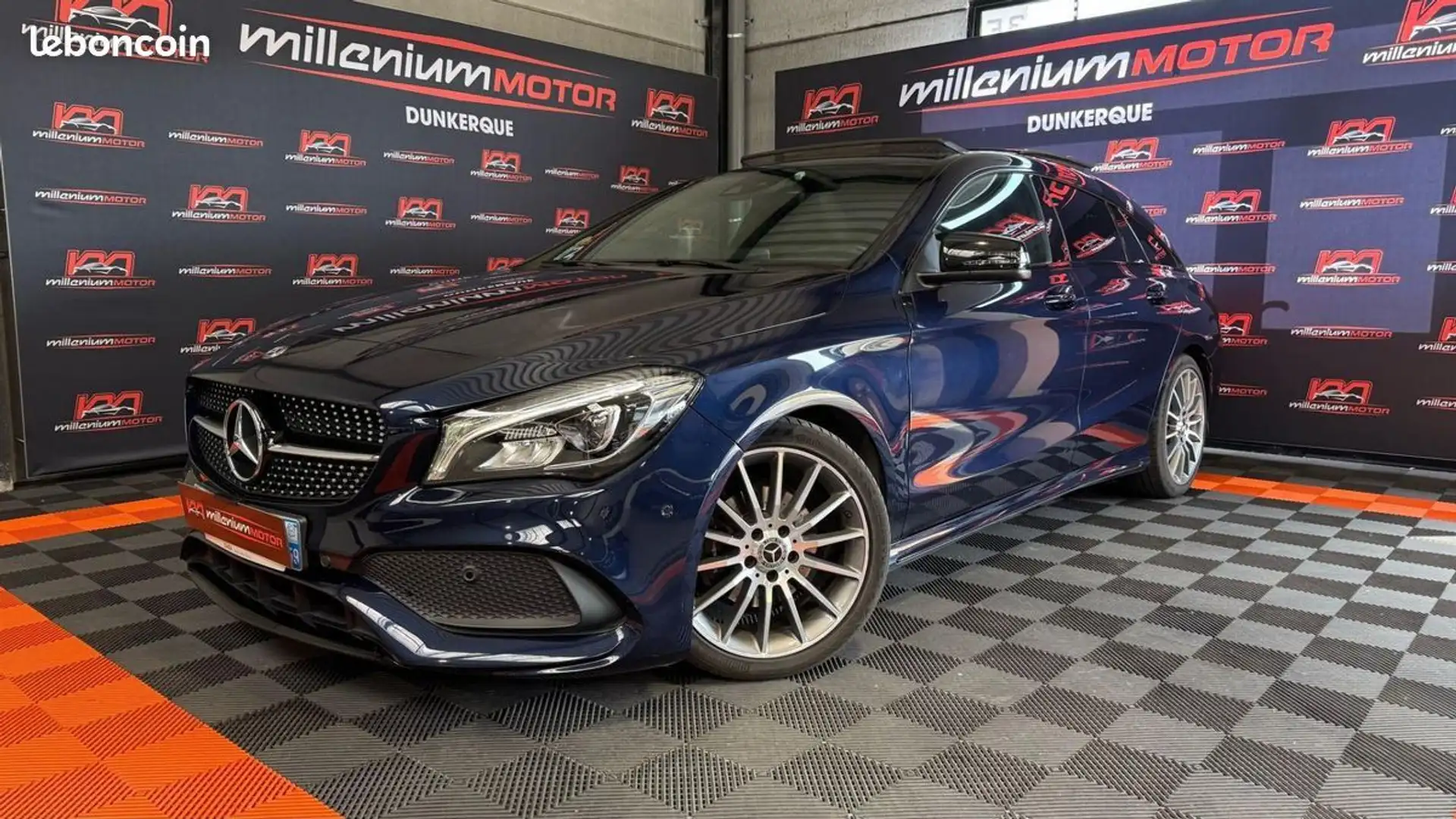 Mercedes-Benz CLA 200 MERCEDES CLASSE FASCINATION PACK AMG 200 CDi 136CH Bleu - 1