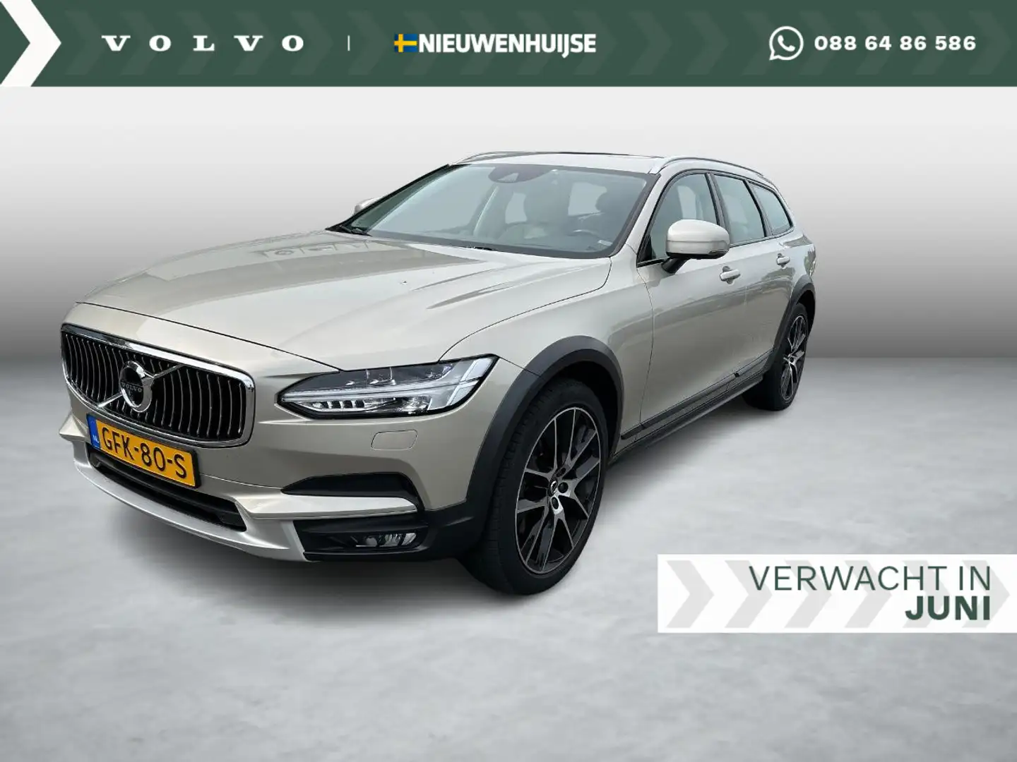 Volvo V90 Cross Country 2.0 T5 Pro | Luchtvering | Bowers & Wilkins | Trek Grijs - 1