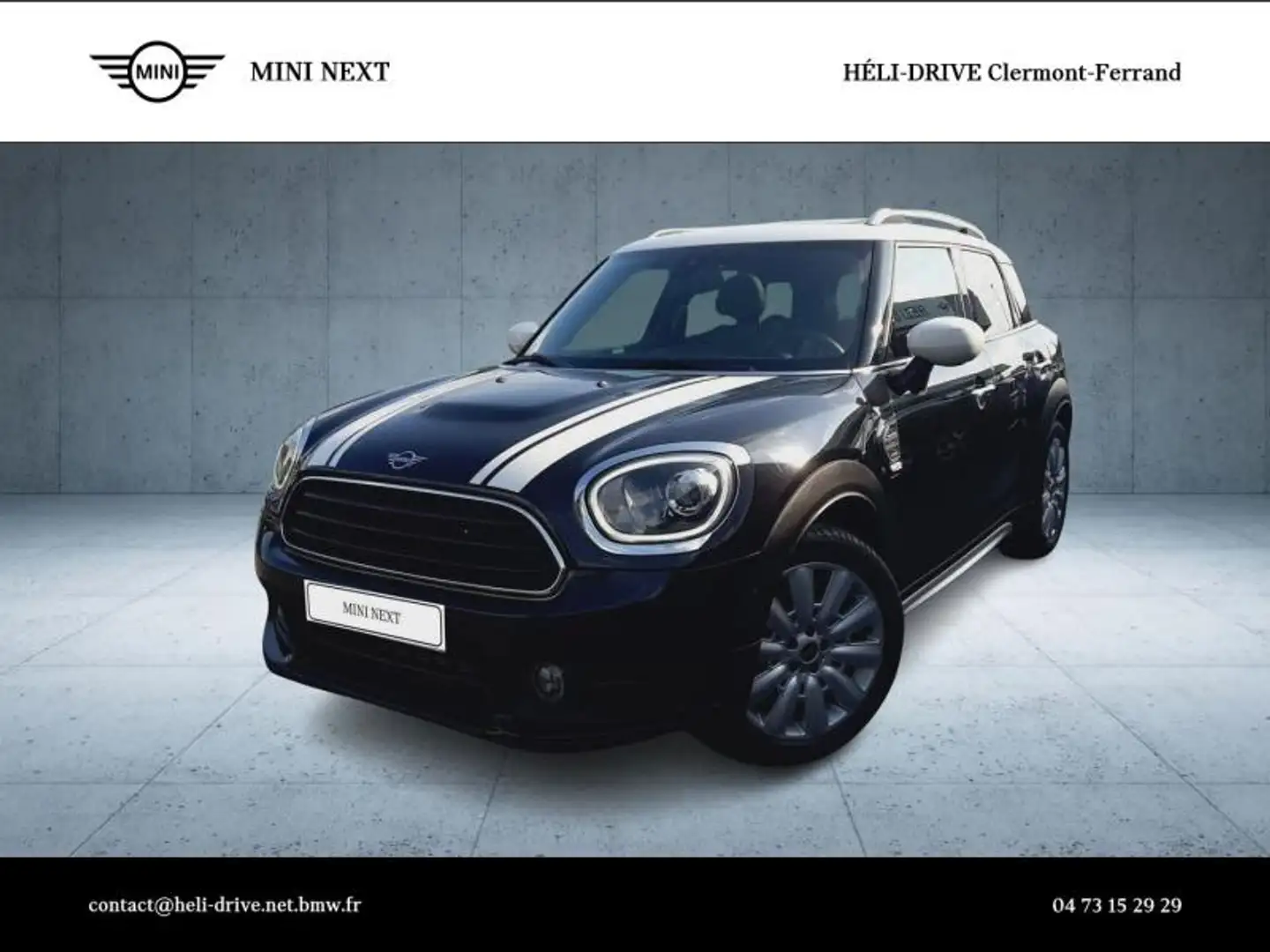 MINI Countryman C Cooper 136ch Longstone BVA7 122g Noir - 1