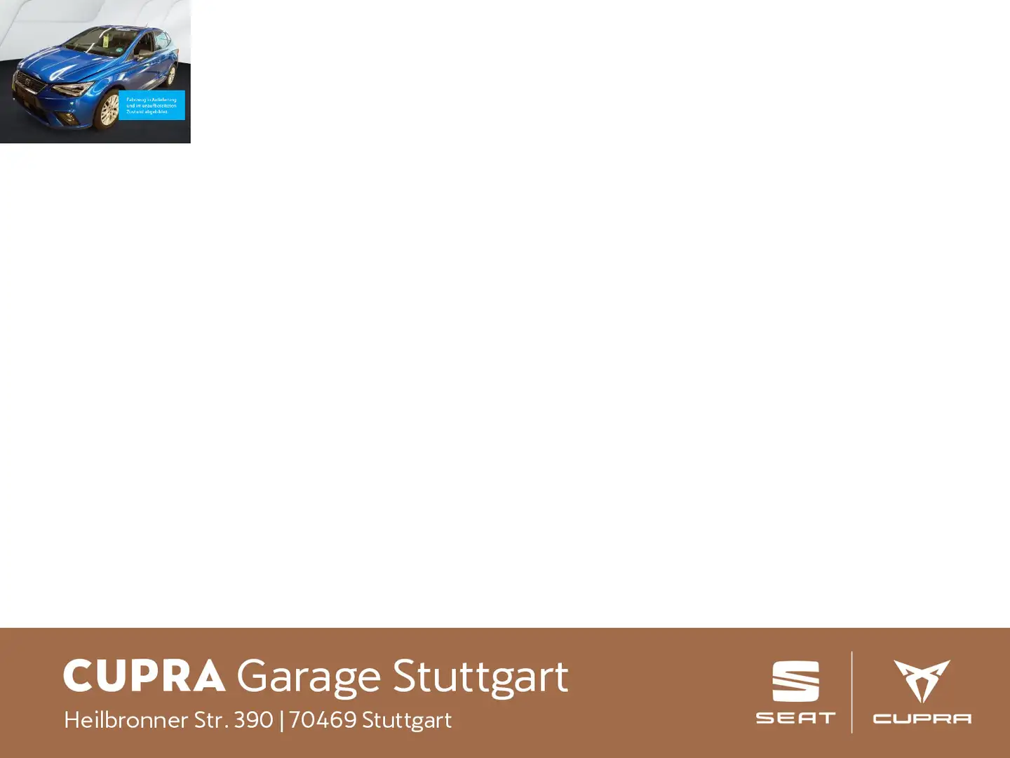 SEAT Ibiza Xcellence 1.0 TSI 85kW DSG *NAVI* *Kamera* Blau - 2