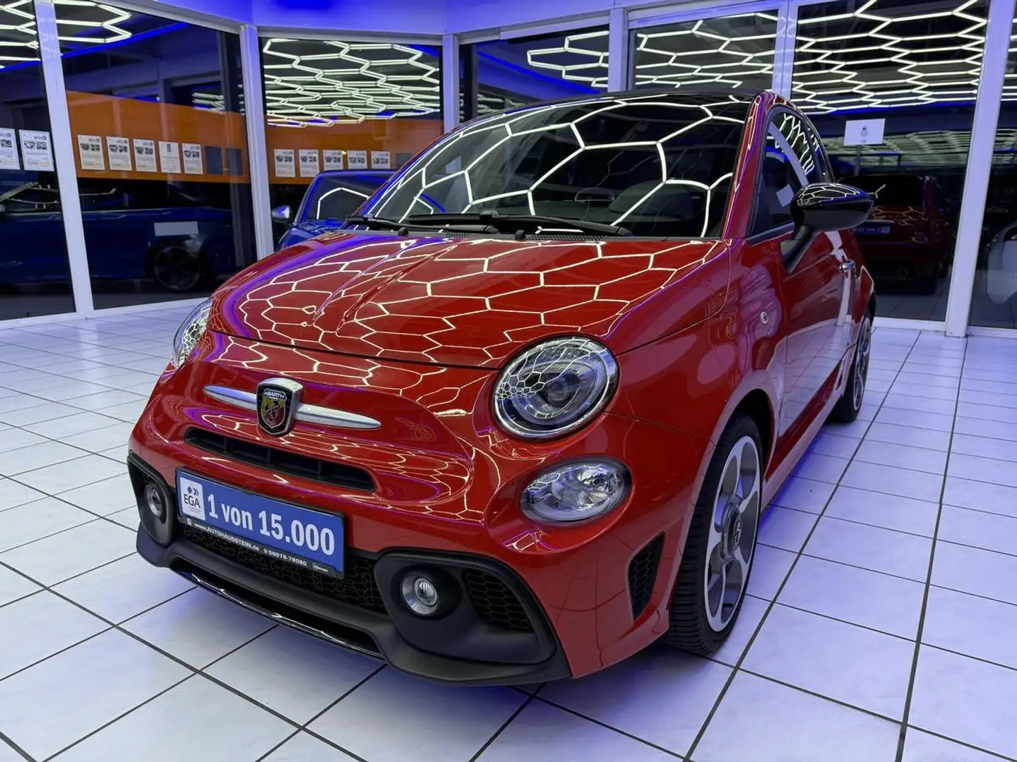 Abarth 595C 1.4 Cabrio Rot - 1