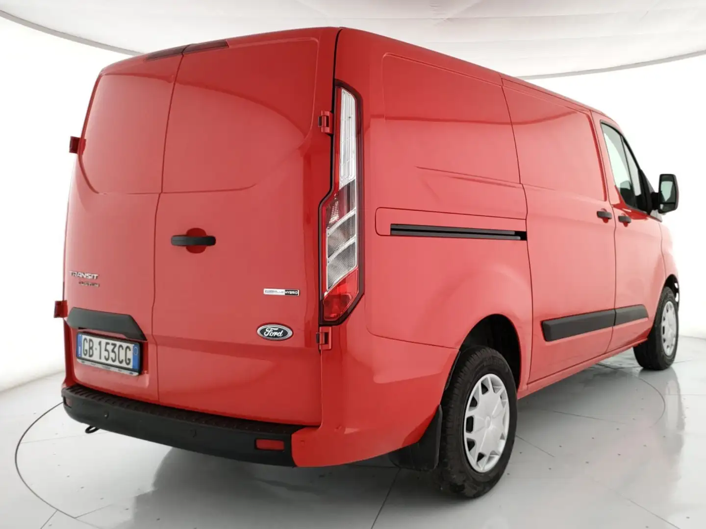 Ford Transit Custom 280 2.0 tdci MHEV 130cv trend L1H1 E6.2 Rosso - 2