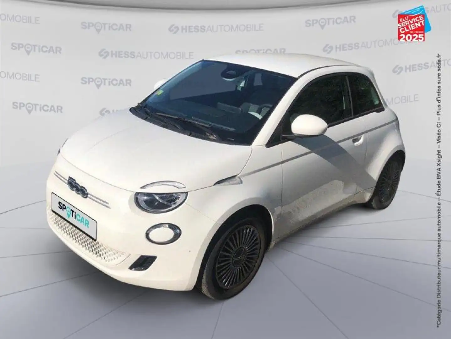 Fiat 500e e 118ch Icône Blanc - 1