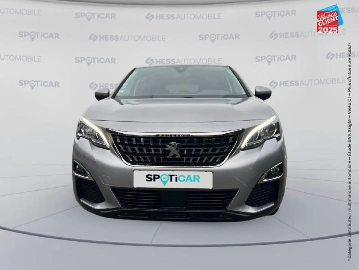 Peugeot 3008 1.2 PURETECH 130CH E6.C ALLURE S/S EAT8 GPS RADAR AR CARPLAY Gris - 2